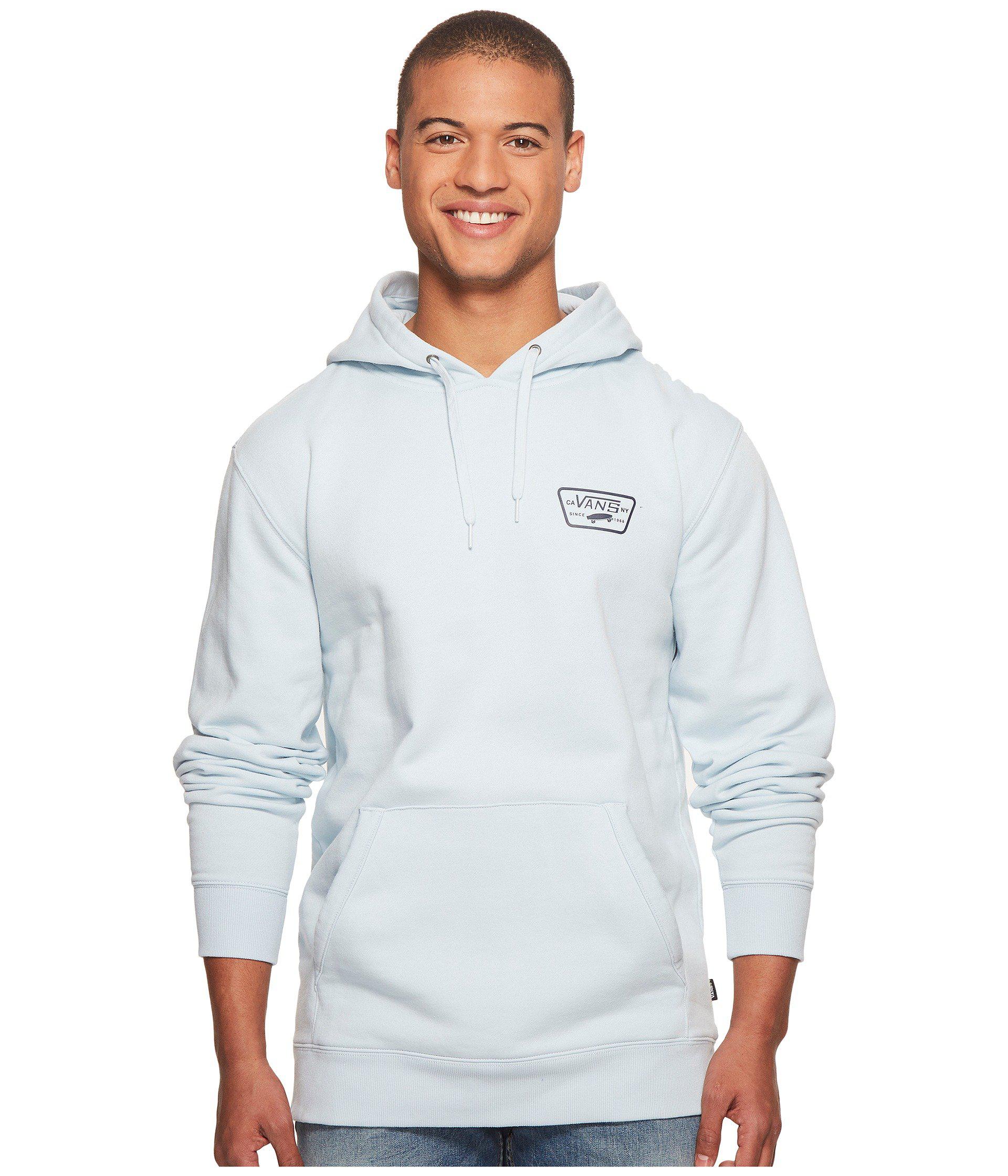 baby blue vans hoodie