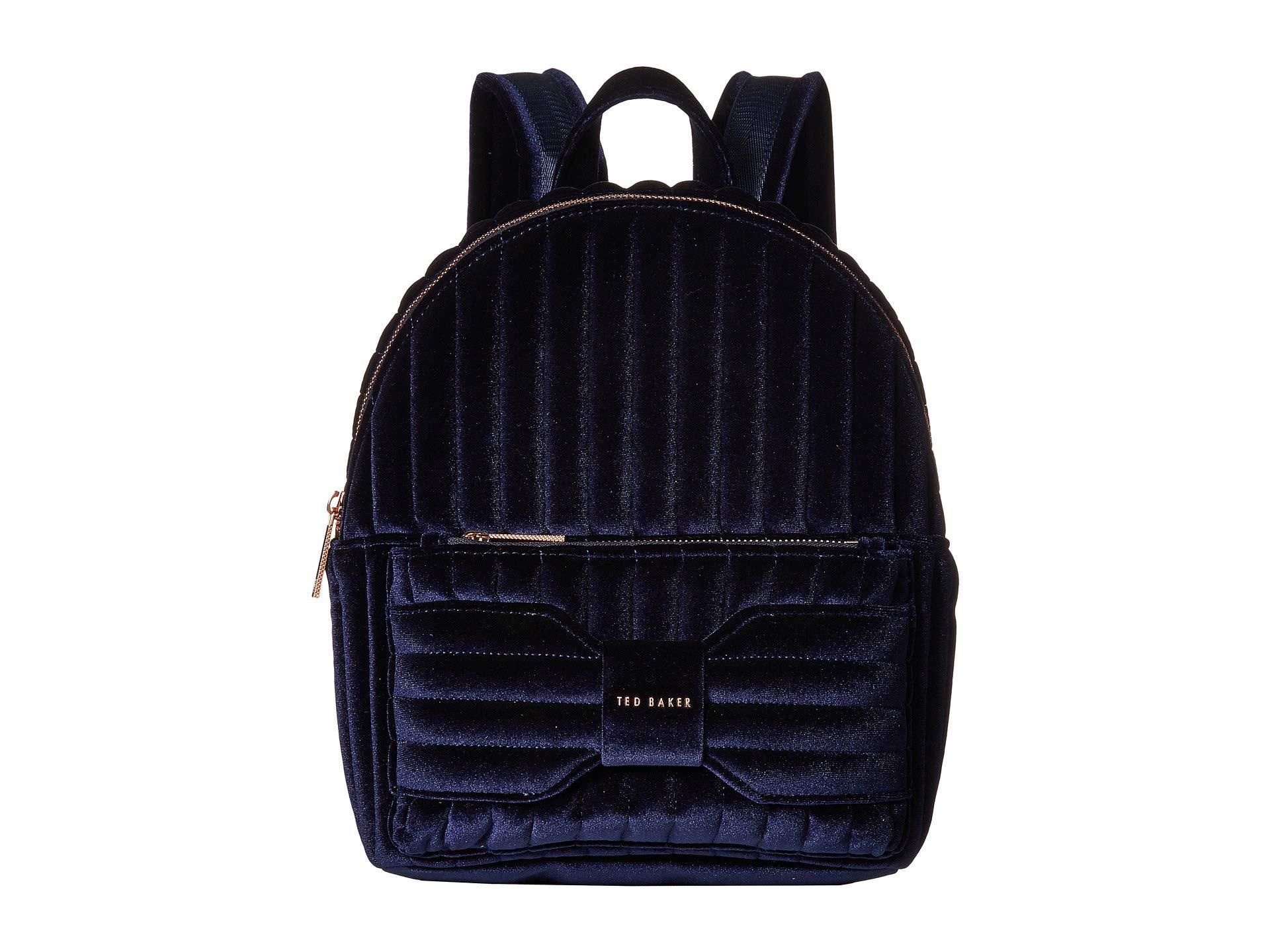 ted baker blue backpack