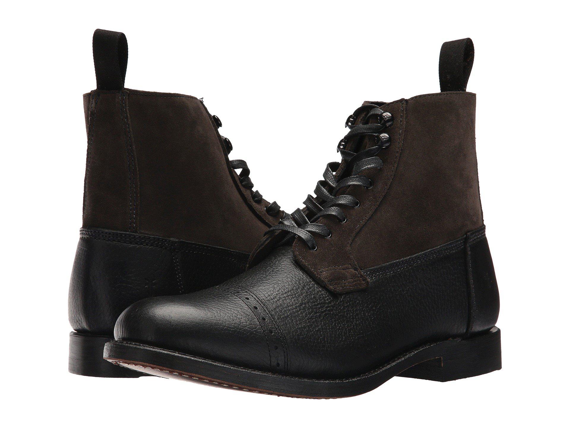 frye combat boots mens