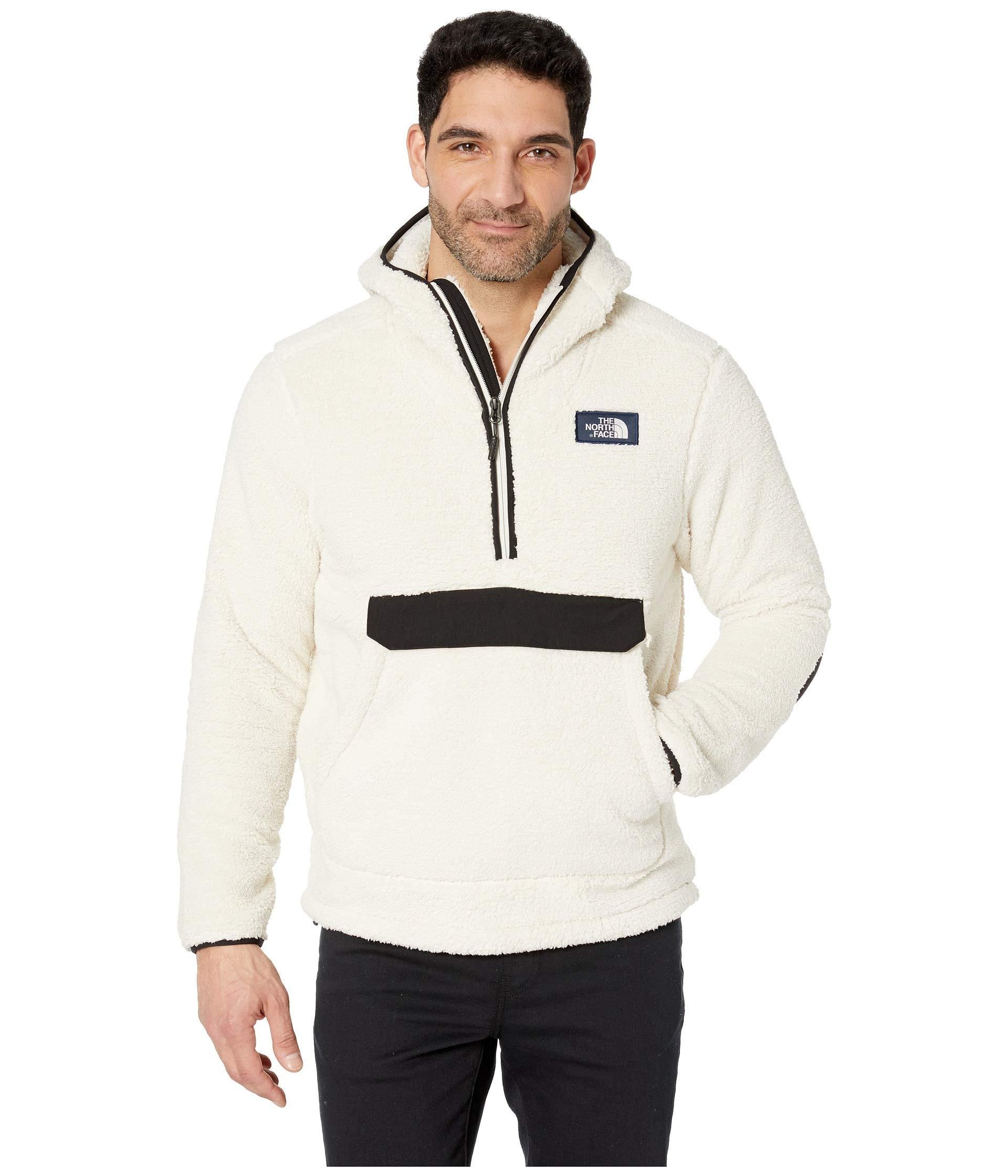 The North Face Fleece Campshire Pullover Hoodie in White for Men - Lyst