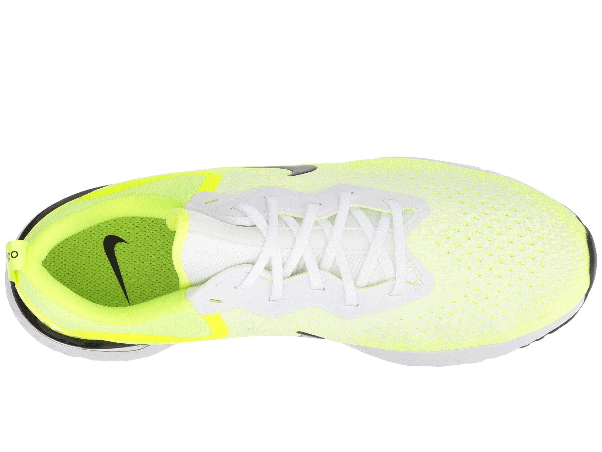 nike odyssey react black thunder grey