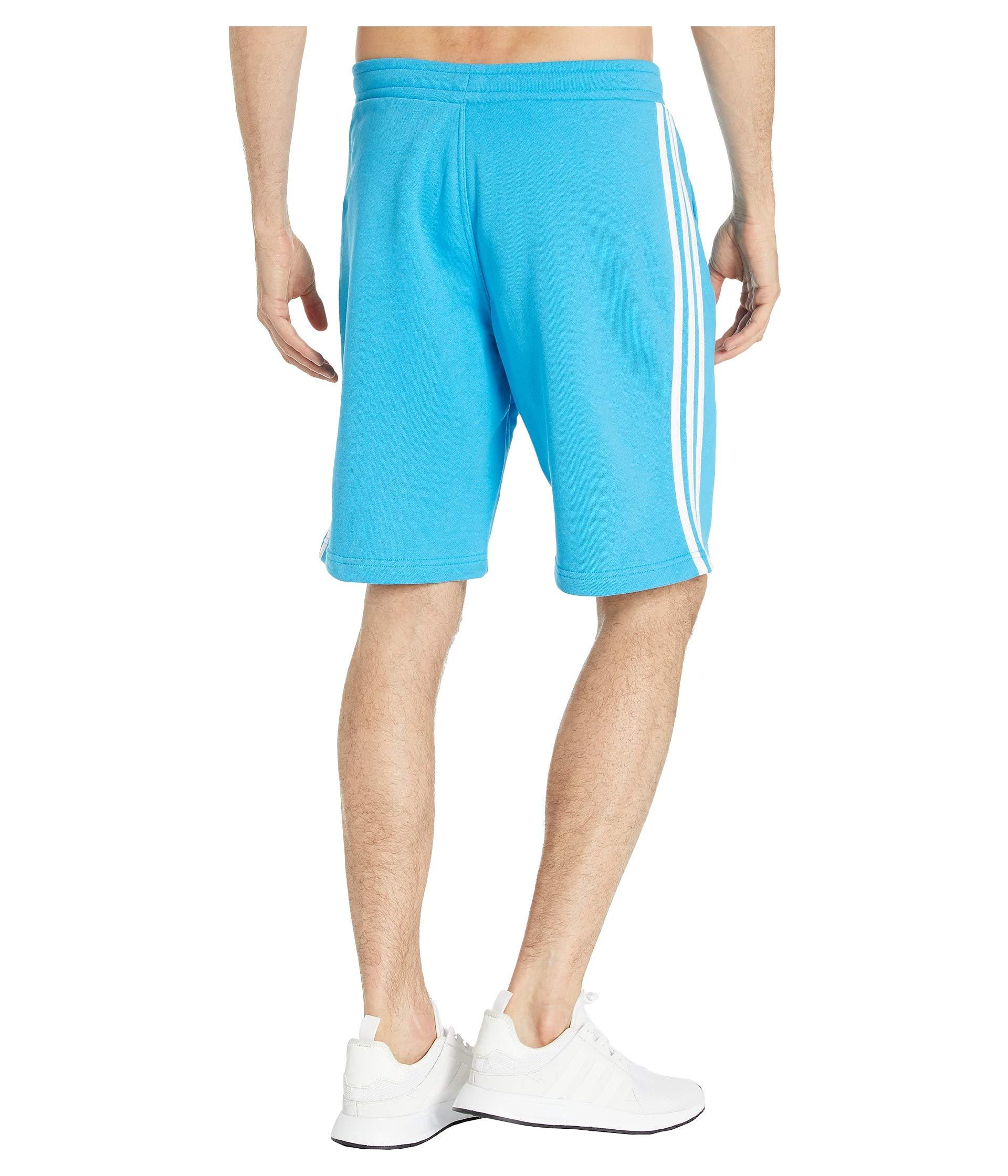 adidas 3 stripes vapour steel shorts
