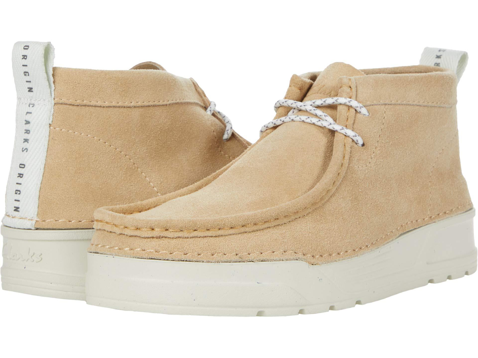 Clarks Origin Wallabee in Natural for Men | Lyst