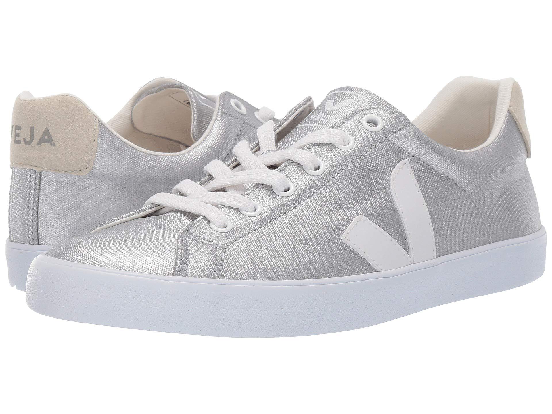 veja esplar silver canvas