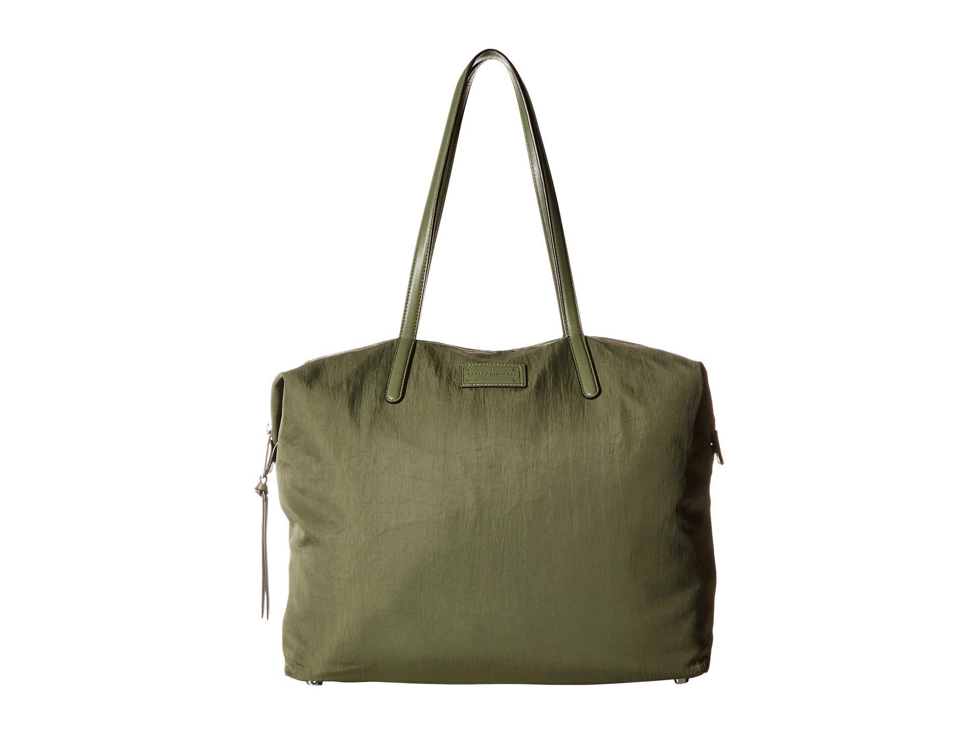 Rebecca Minkoff Synthetic Washed Nylon Tote in Olive (Green) - Lyst