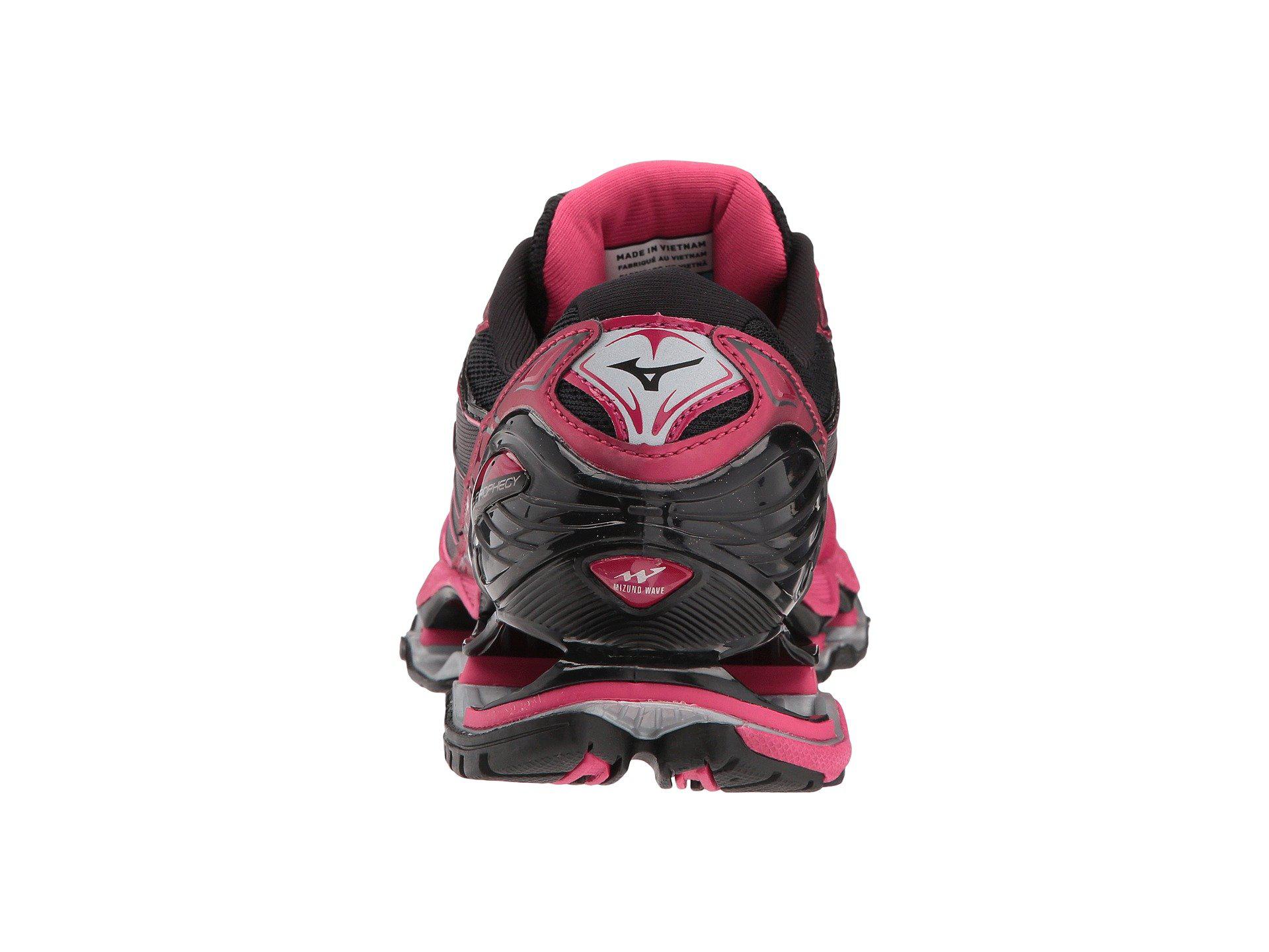 Mizuno Wave Prophecy 7 (black/silver) Women's Running Shoes in Pink | Lyst