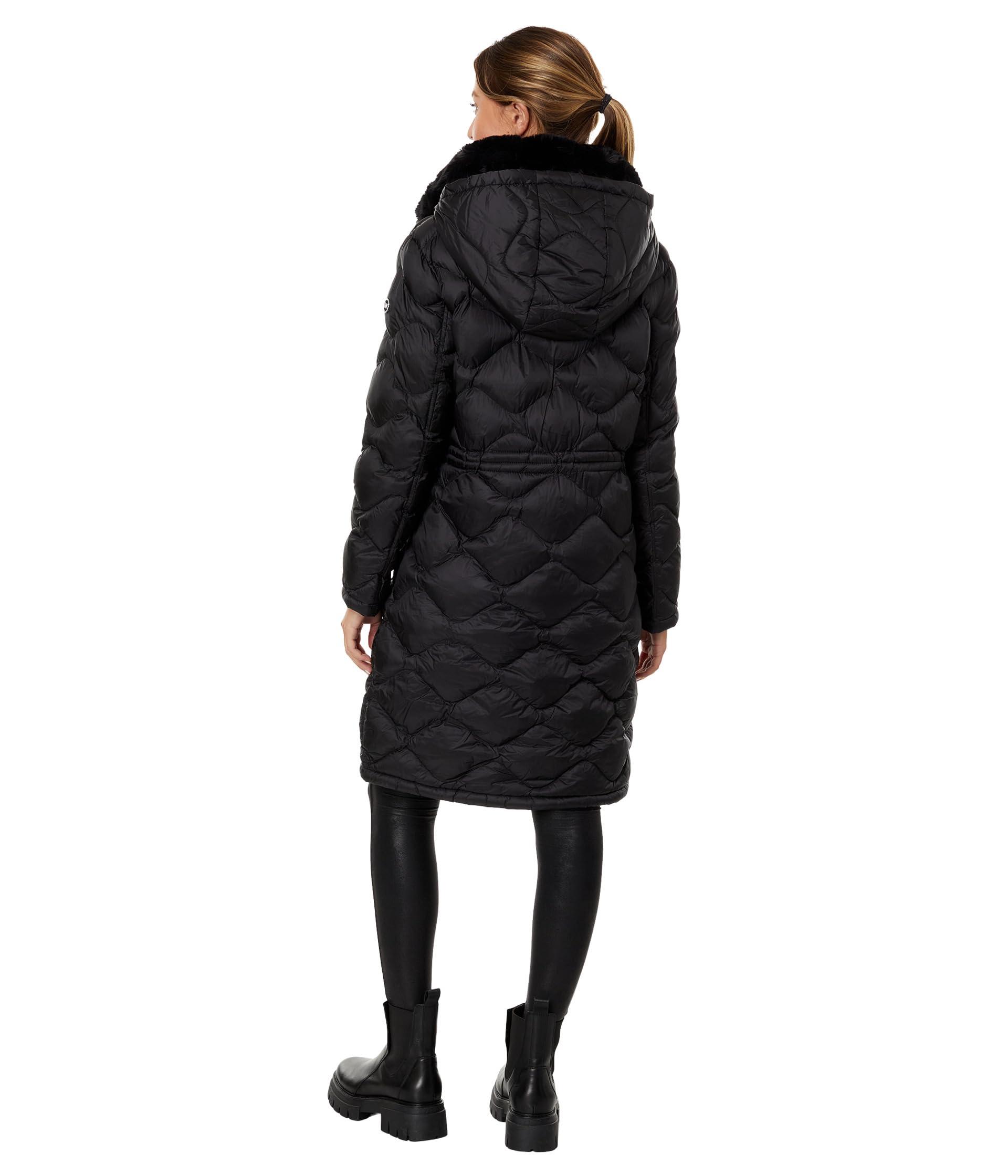 Michael kors diamond hotsell quilted down jacket