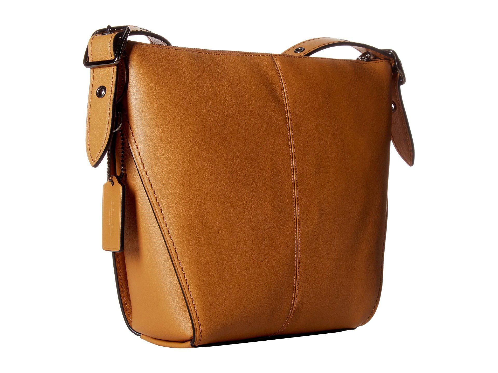 coach crossbody dufflette black