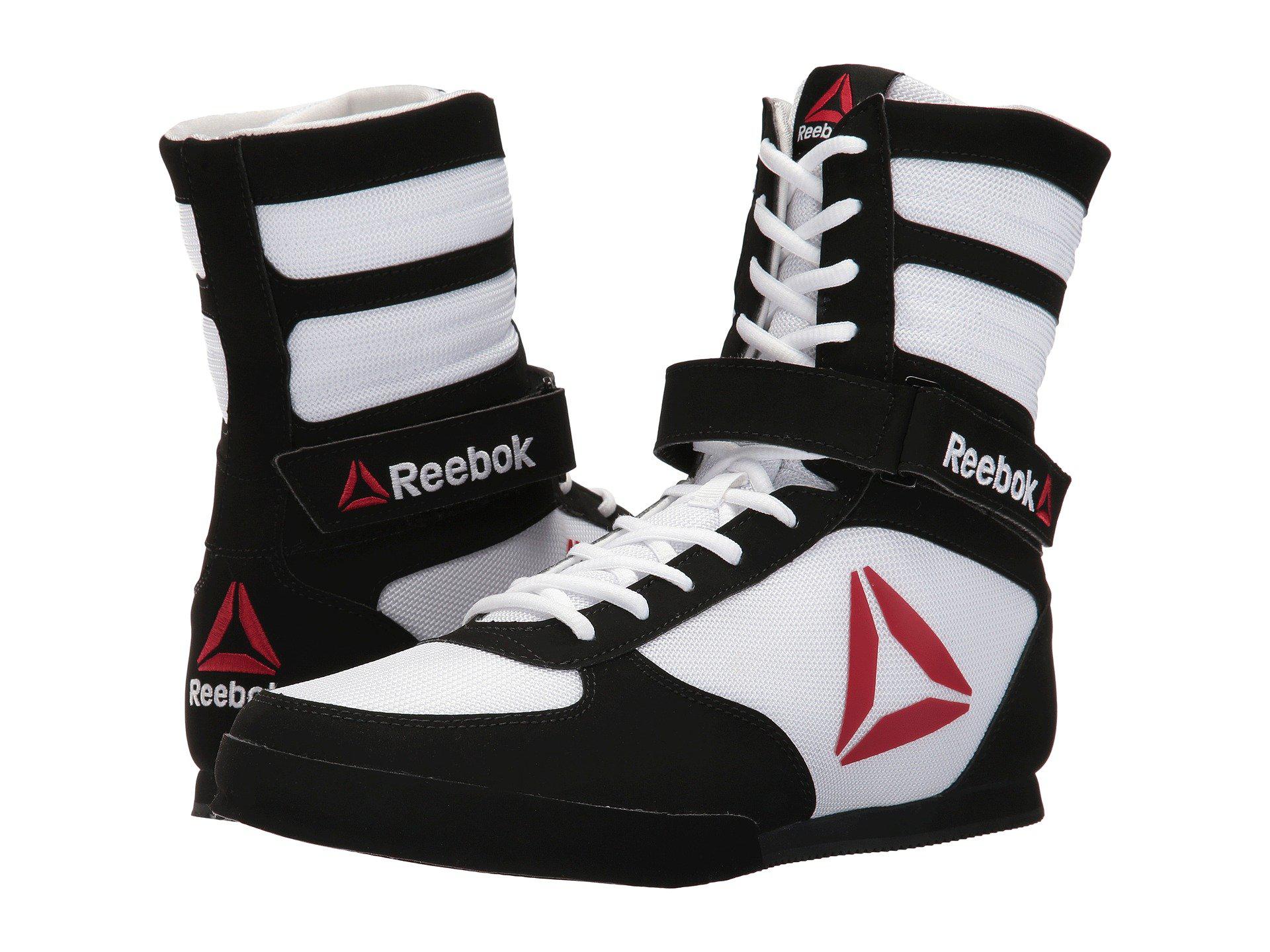 Reebok Synthetic Boxing Boot (white/black) Men's Shoes for Men | Lyst