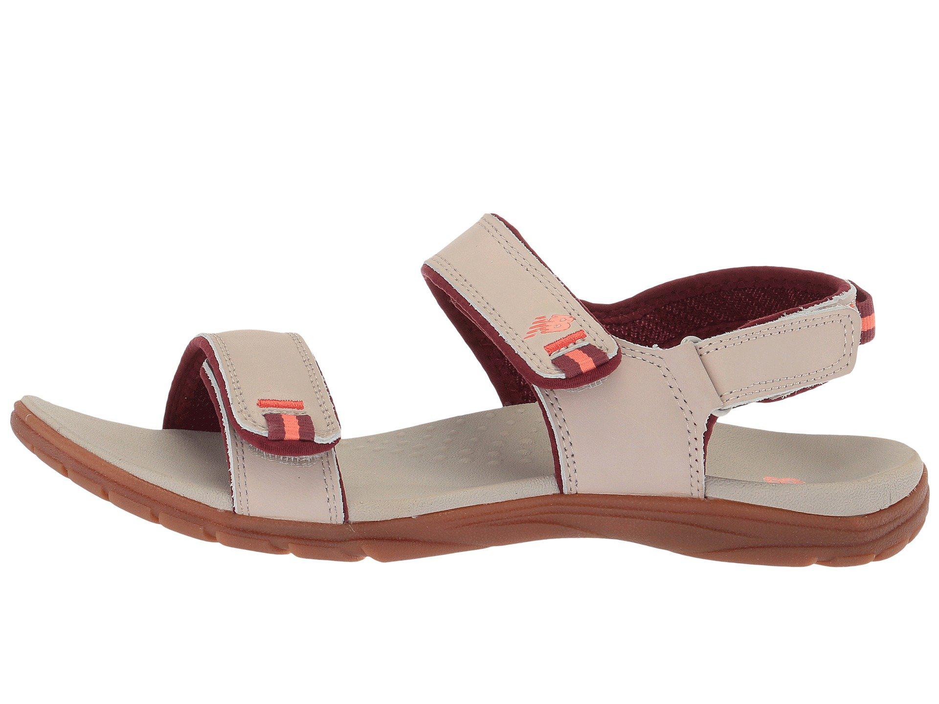 new balance traverse leather sandal