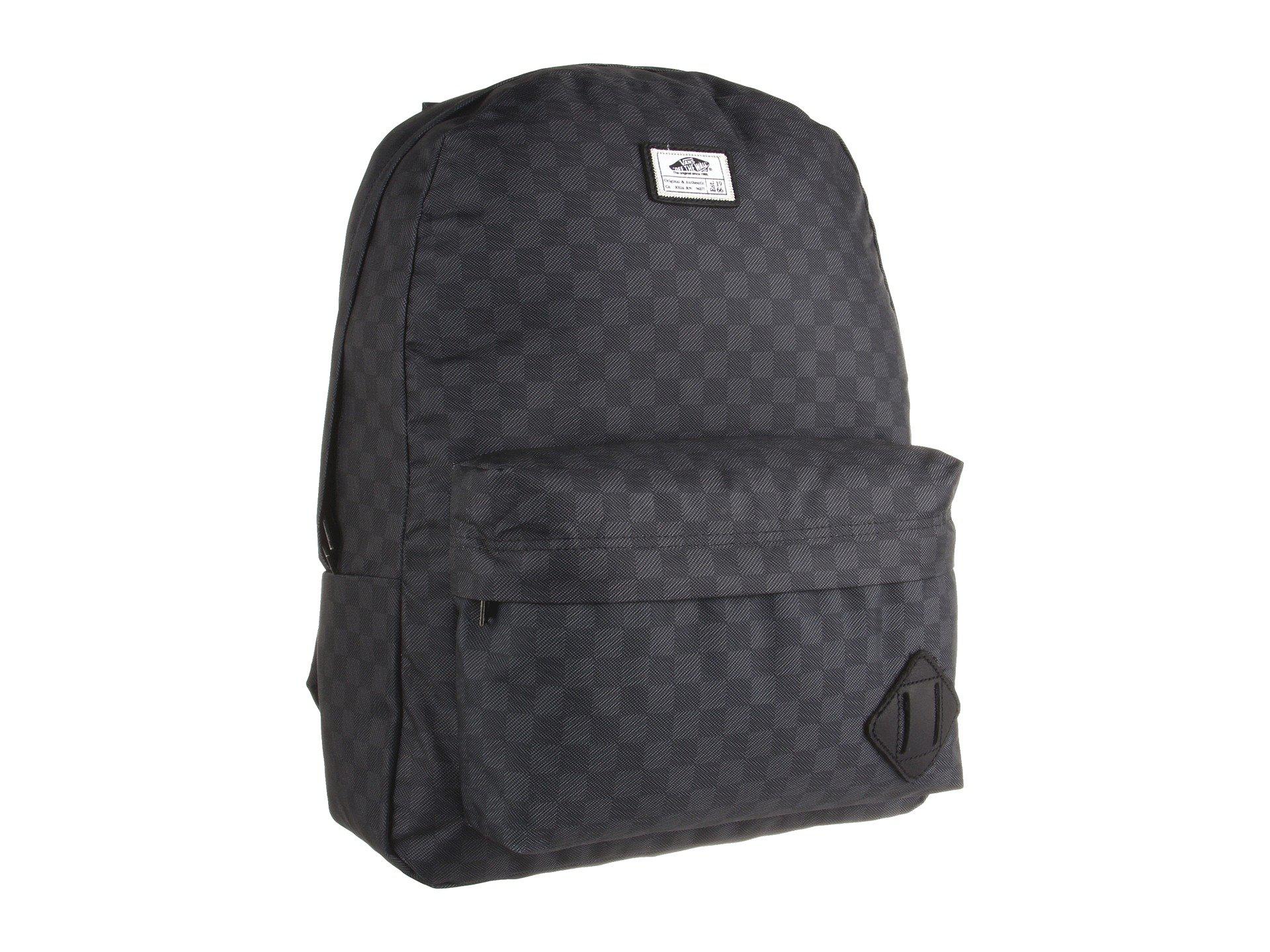vans old skool ii backpack black charcoal