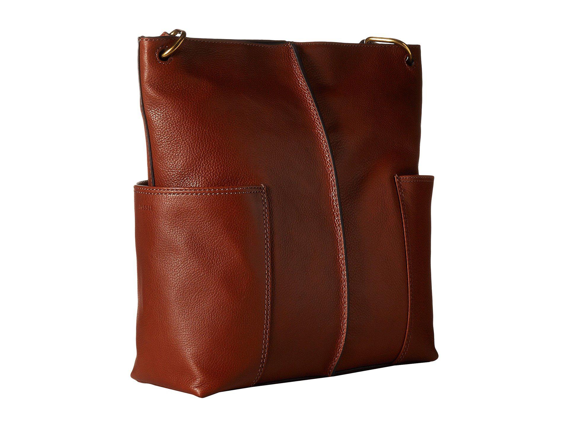 fossil lane crossbody black