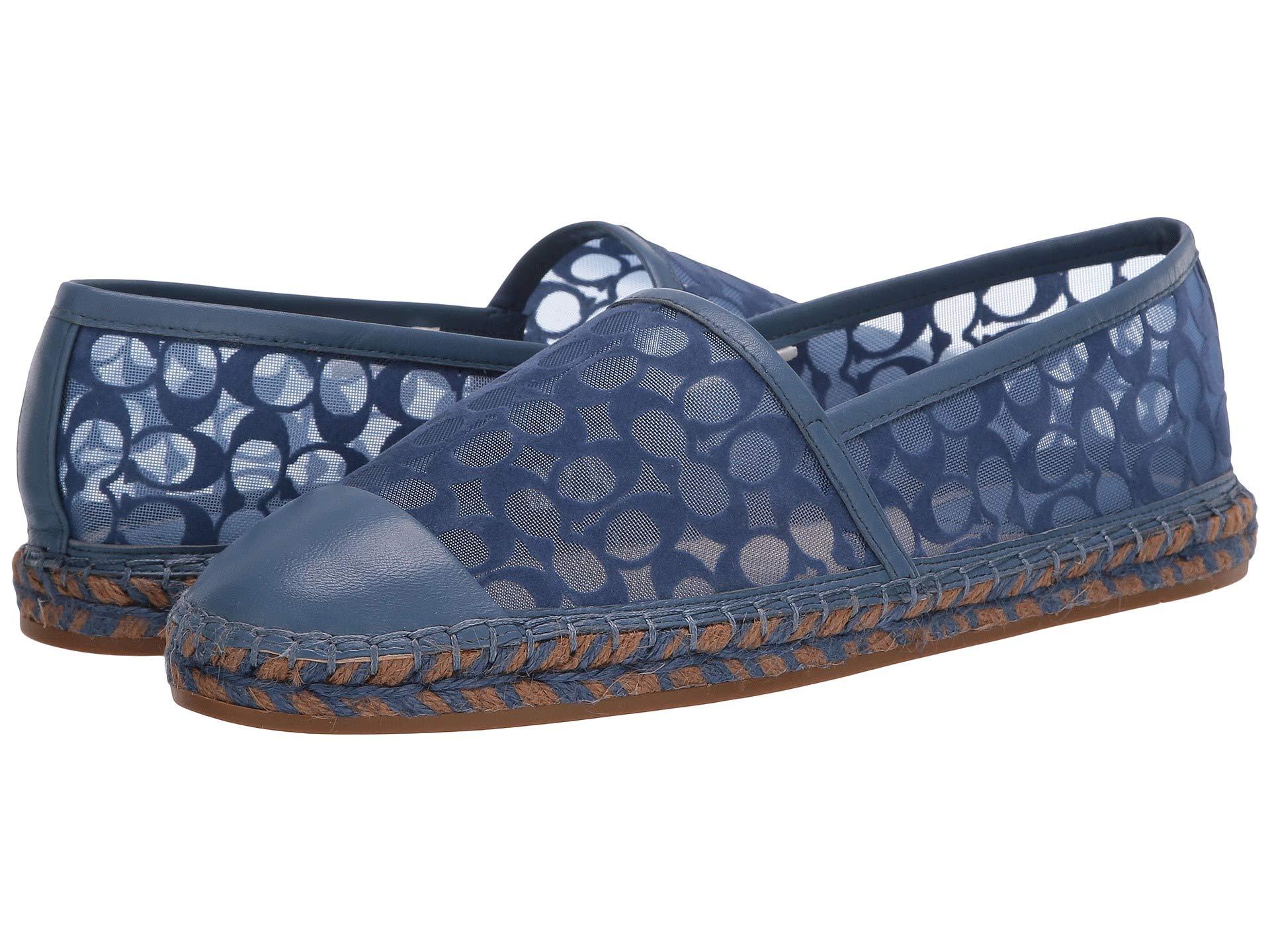 cleo espadrille flat coach