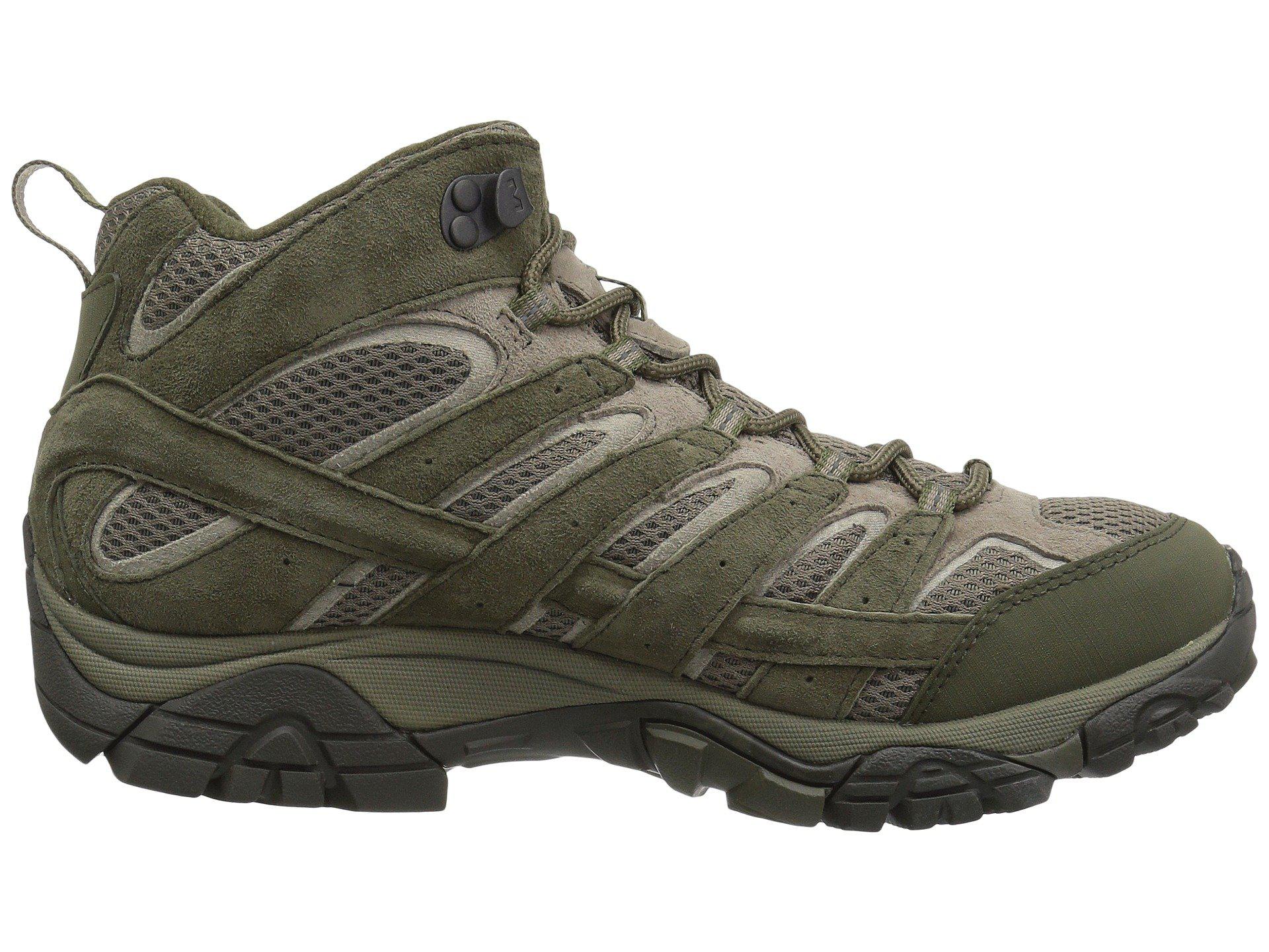 men's merrell moab mid waterproof