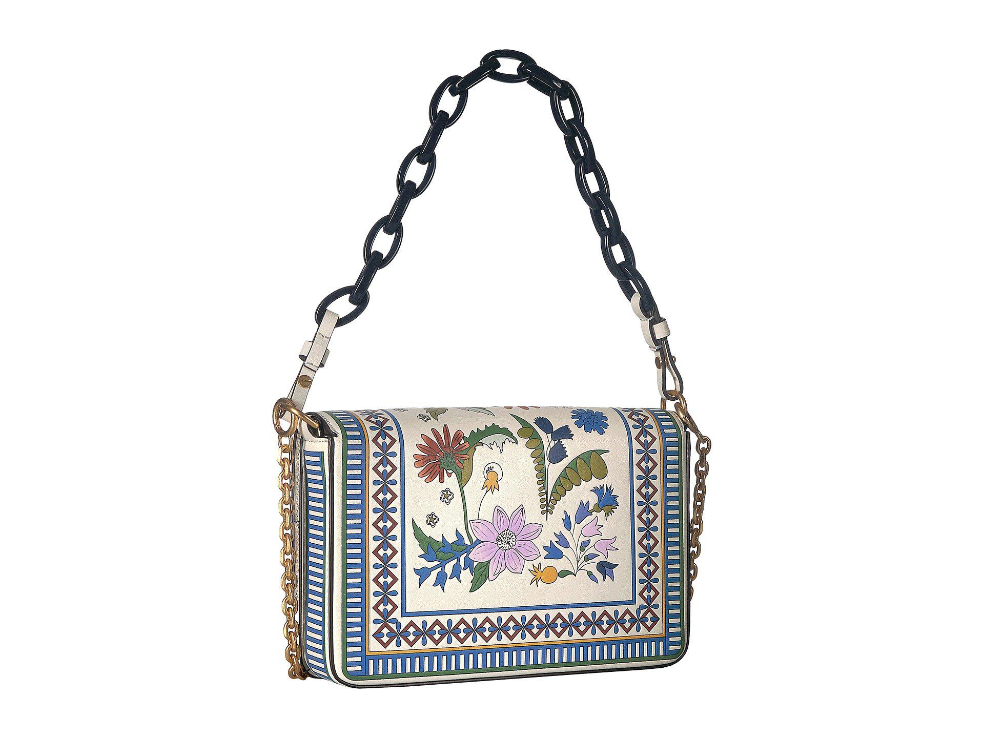 Tory Burch Kira Mixed-floral Convertible Shoulder Bag