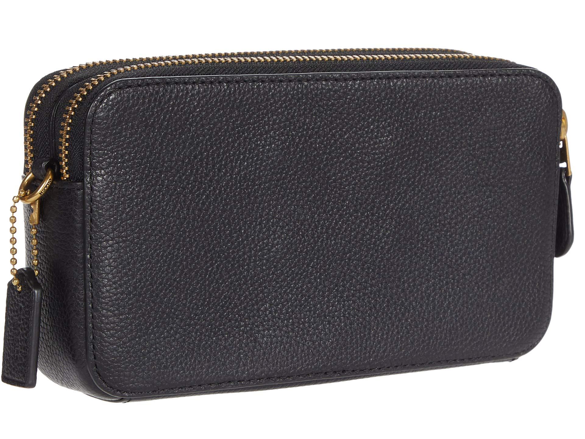 COACH Canvas Kira Crossbody in Black Lyst