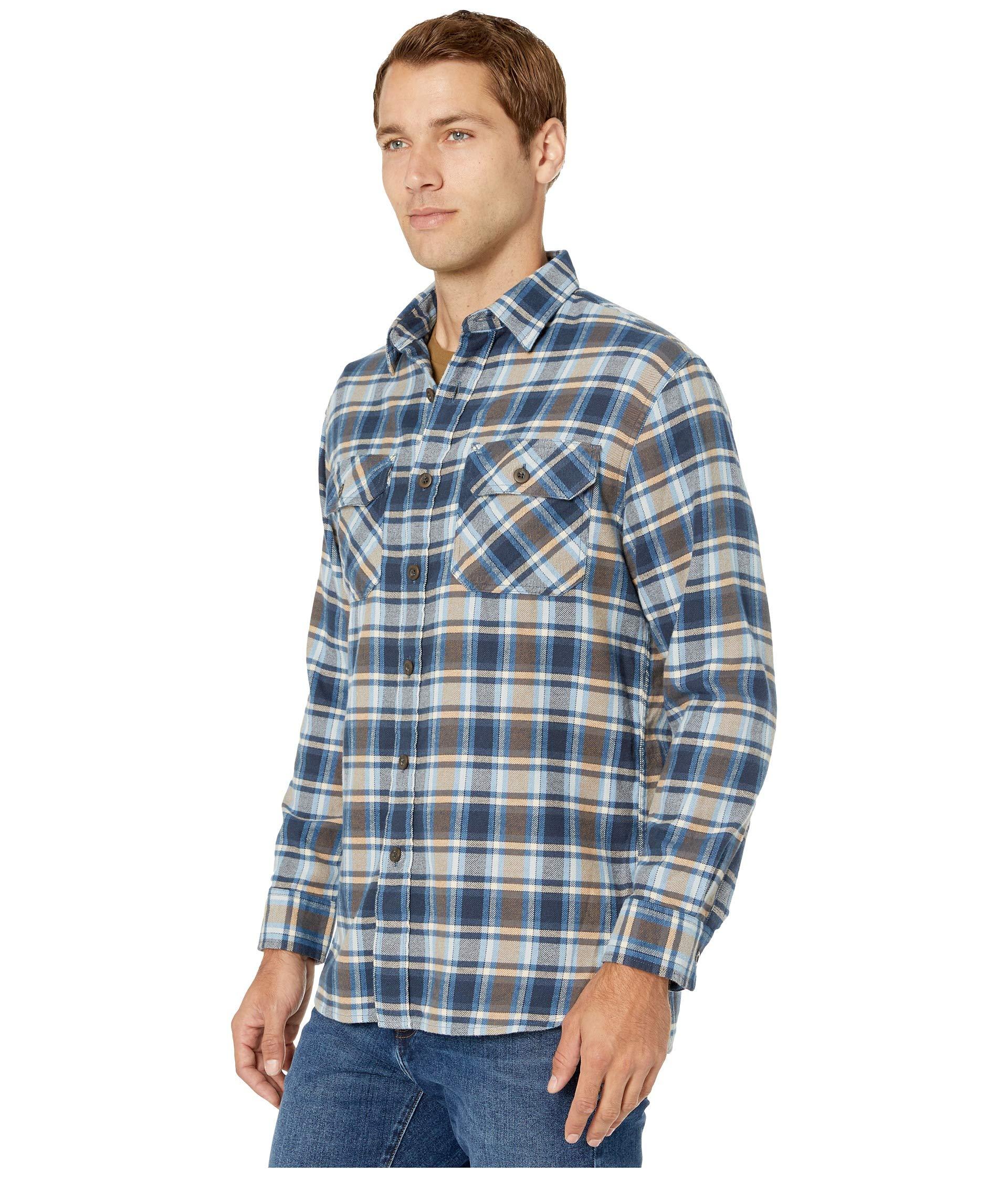 Pendleton Burnside Double-brushed Flannel Shirt in Blue for Men - Lyst
