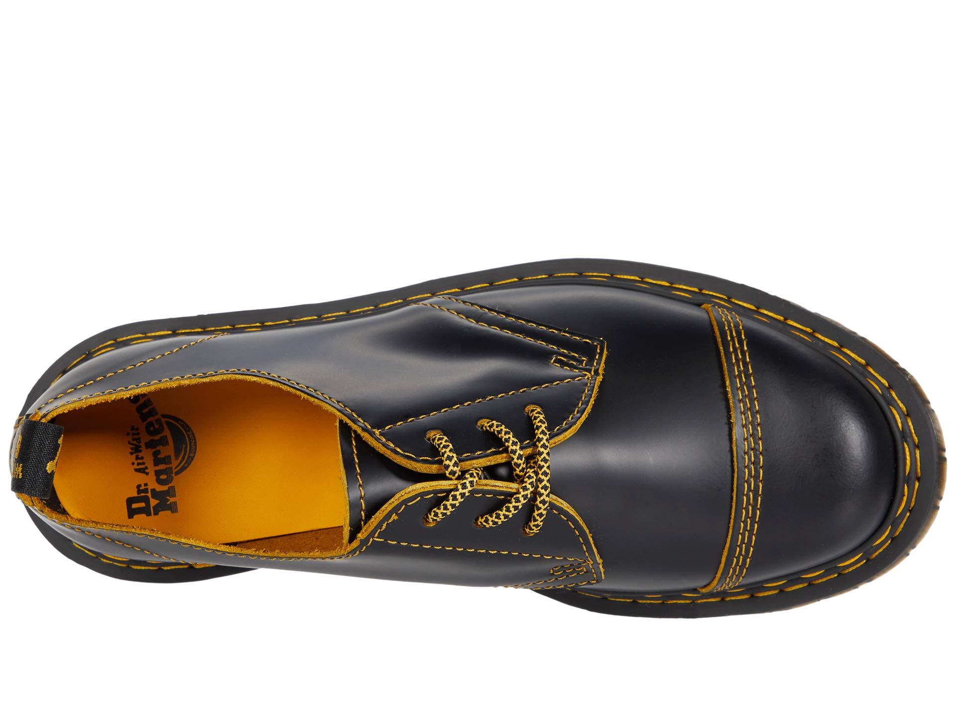 Dr. Martens 1461 Bex Double Stitch in Black | Lyst