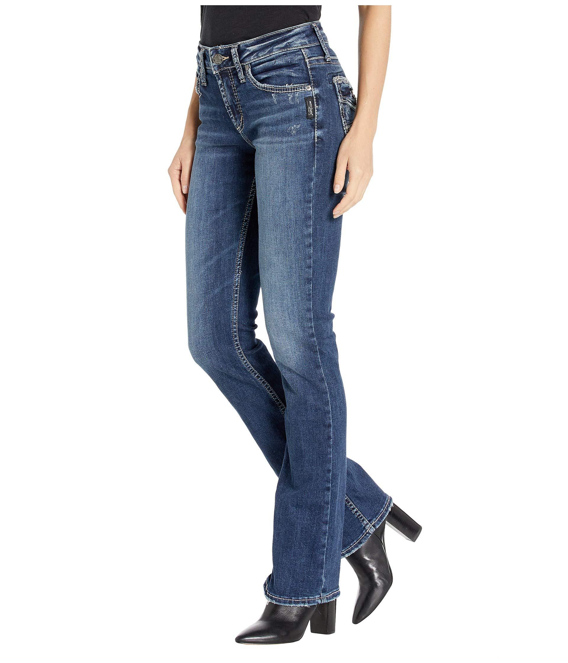 Silver Jeans Co. Denim Avery High-rise Curvy Fit Slim Bootcut 