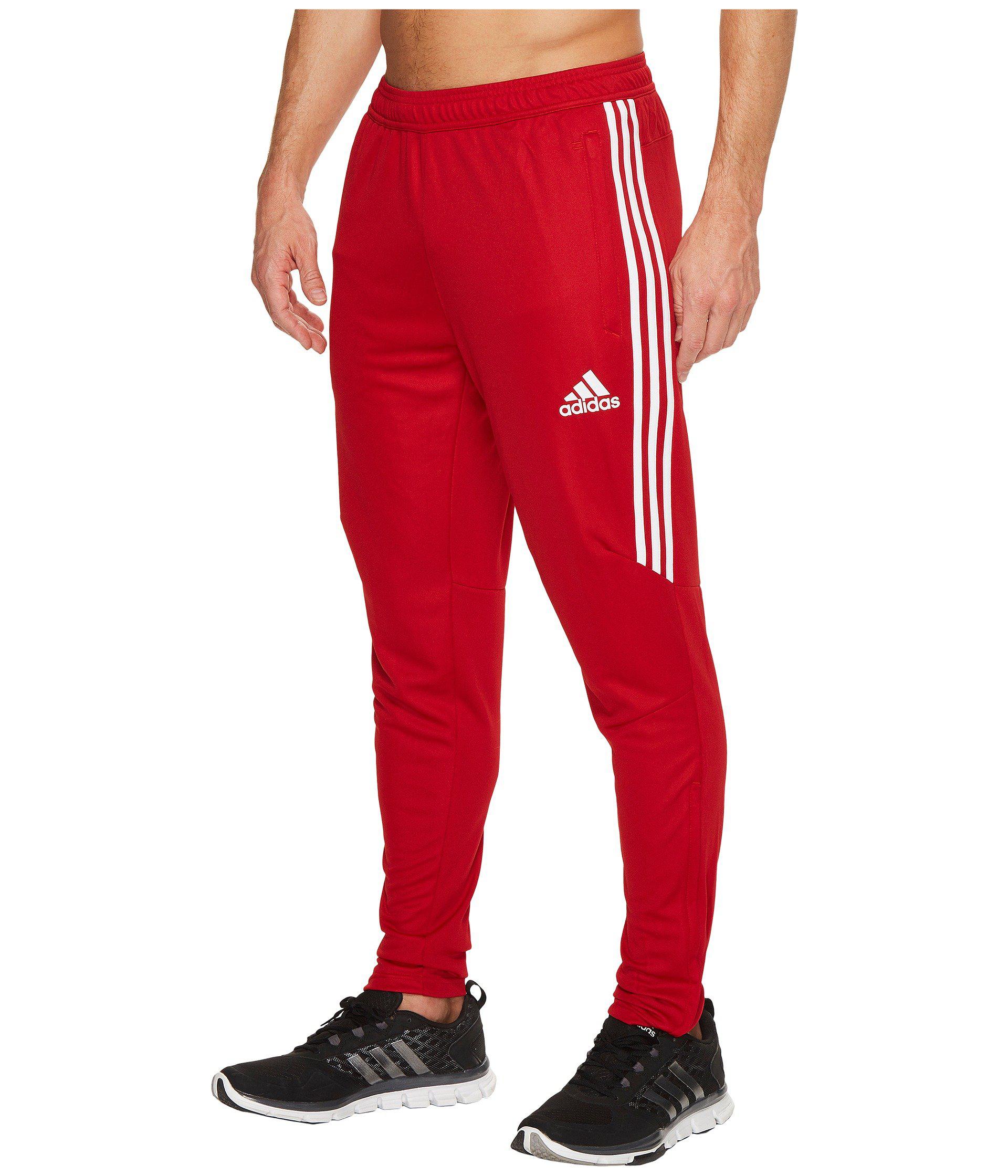 adidas Synthetic Tiro '17 Pants (power Red/white/white) Men's Workout for  Men - Lyst