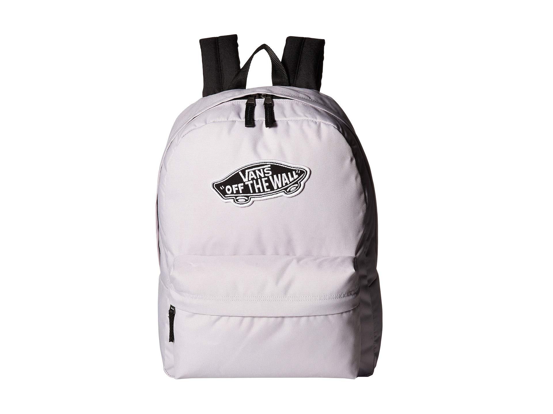 white backpack vans