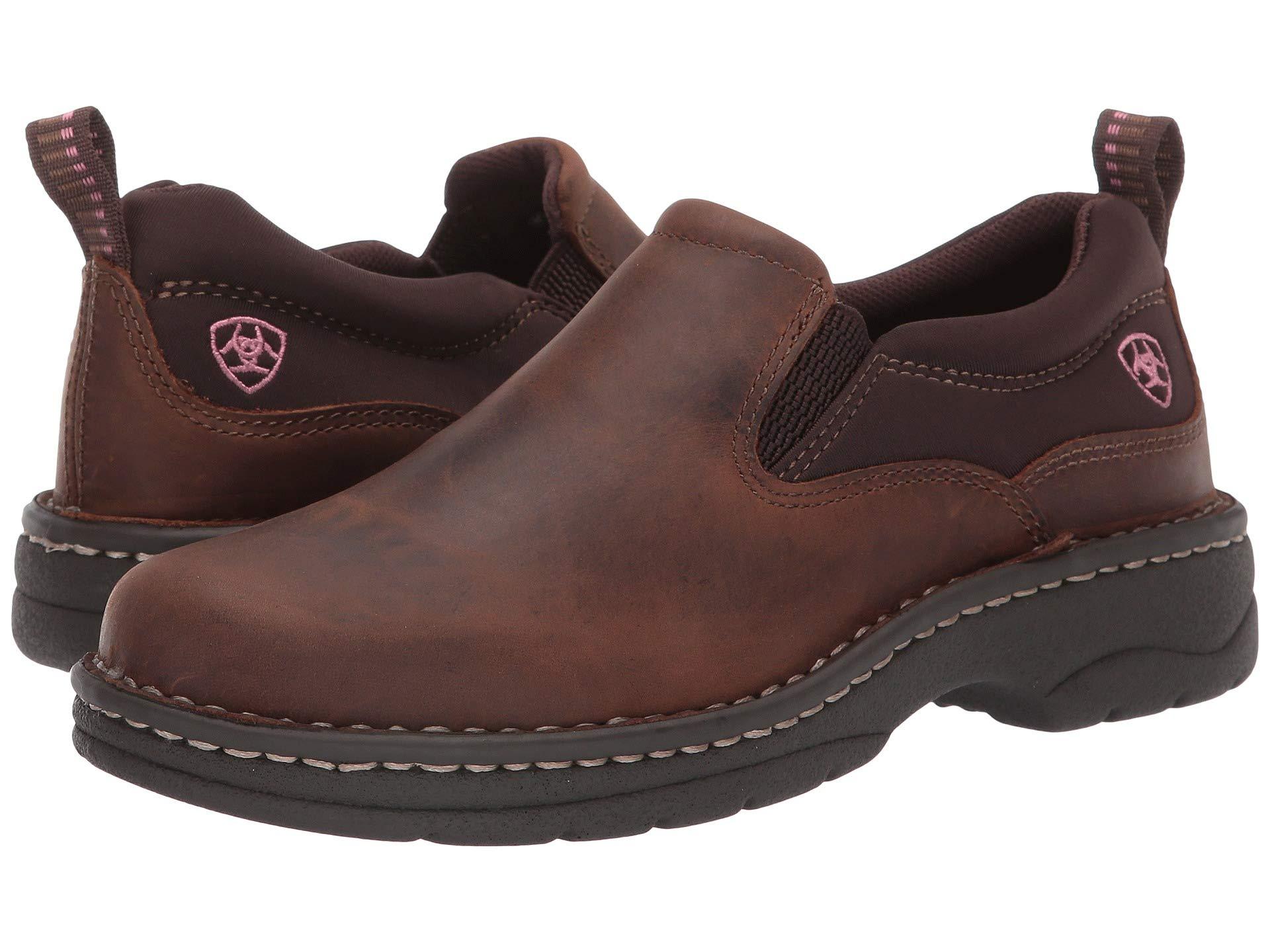 Ariat Leather Traverse in Brown Lyst