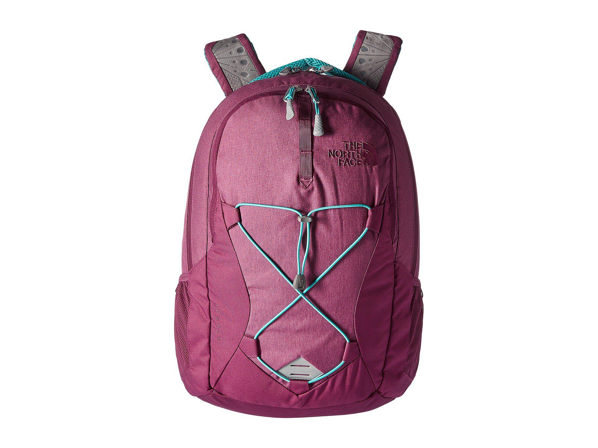 north face jester backpack purple