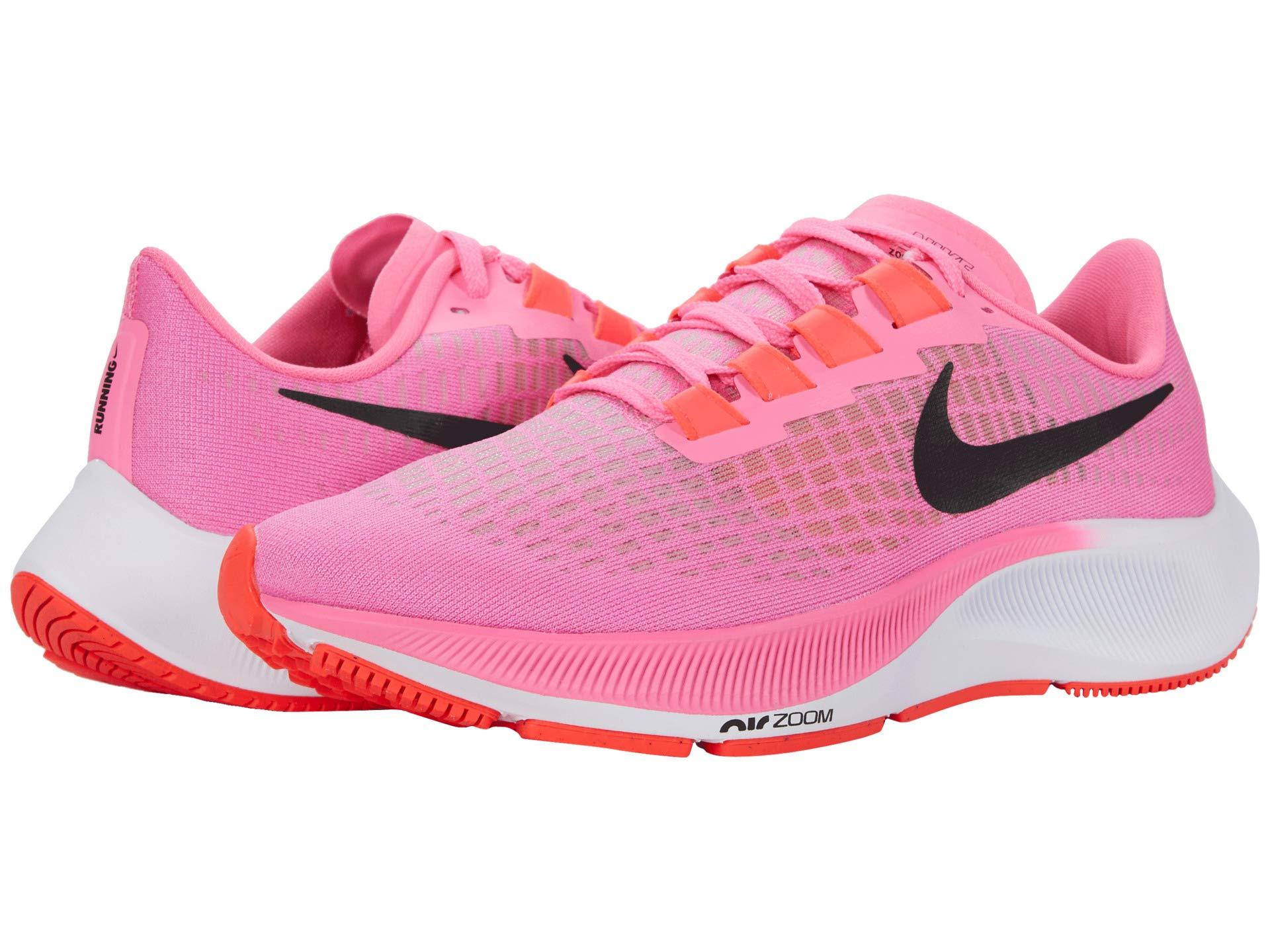 Nike Air Zoom Pegasus 37 Running Shoe in Pink | Lyst