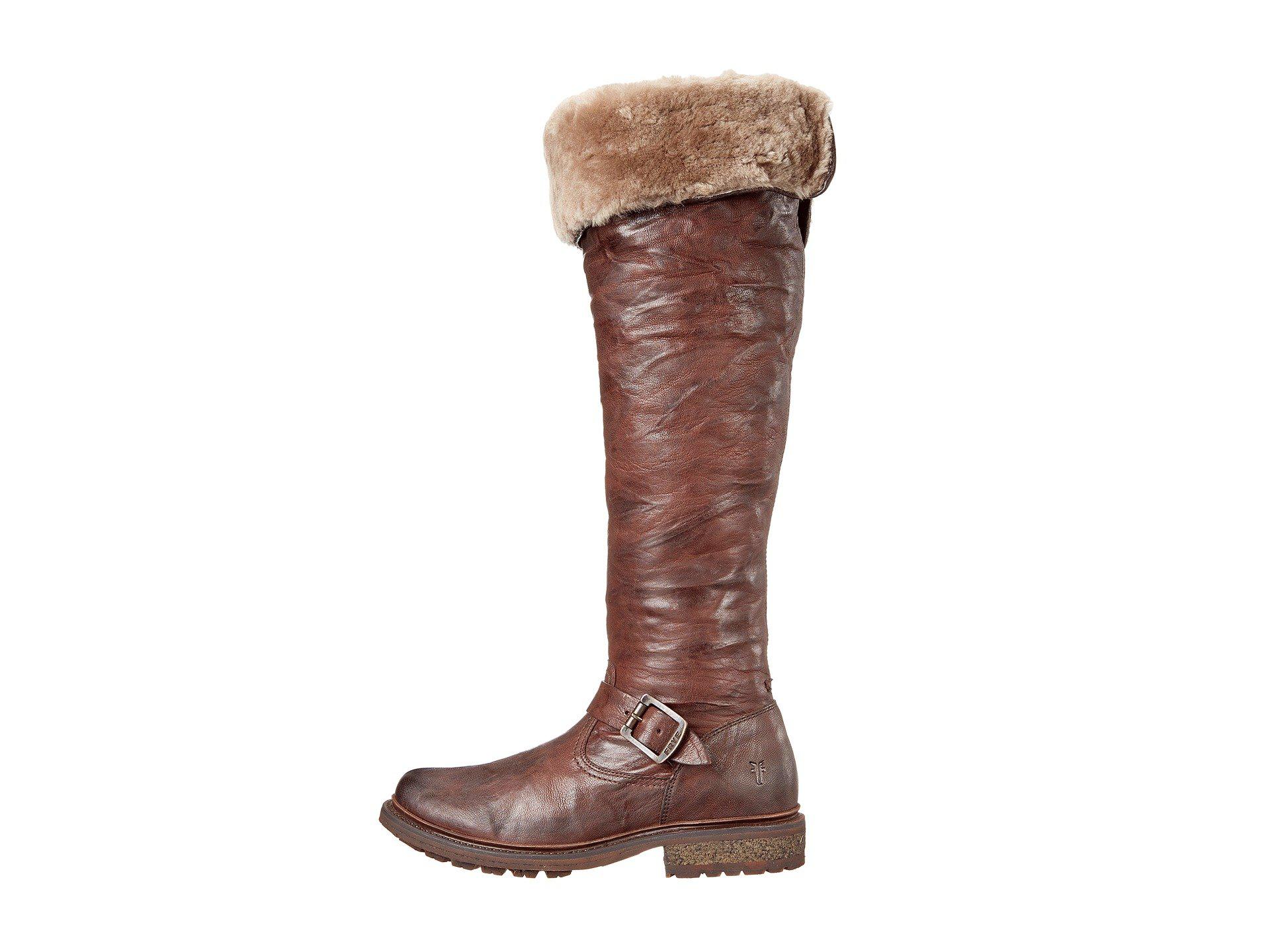 frye valerie shearling otk