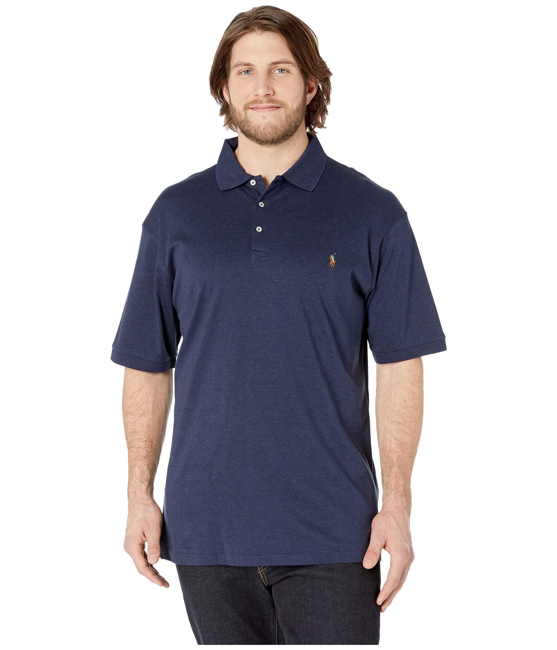 Download Polo Ralph Lauren Cotton Big Tall Pima Polo Short Sleeve ...