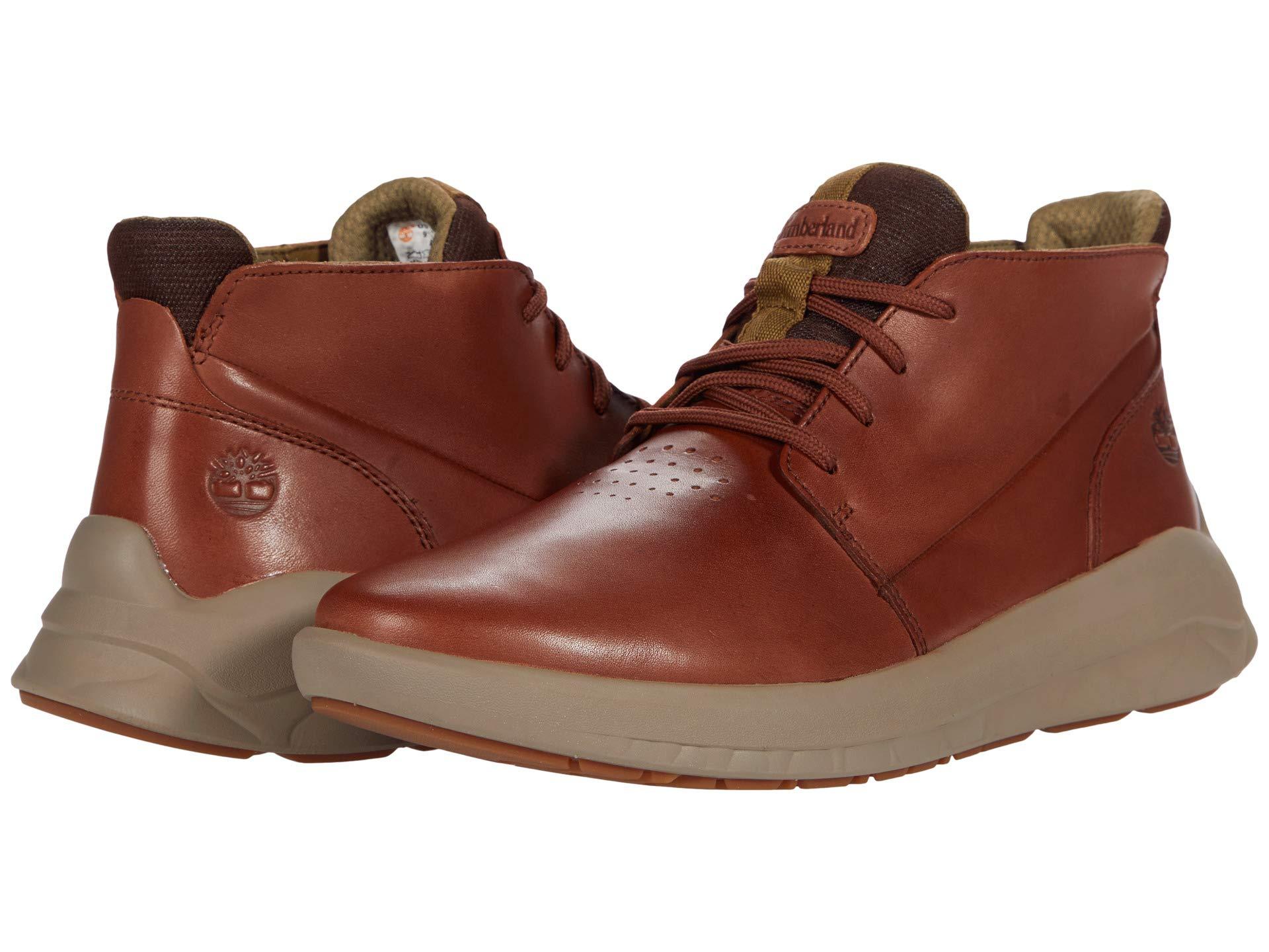 Timberland Leather Bradstreet Ultra Pt Chukka in Brown for Men - Lyst