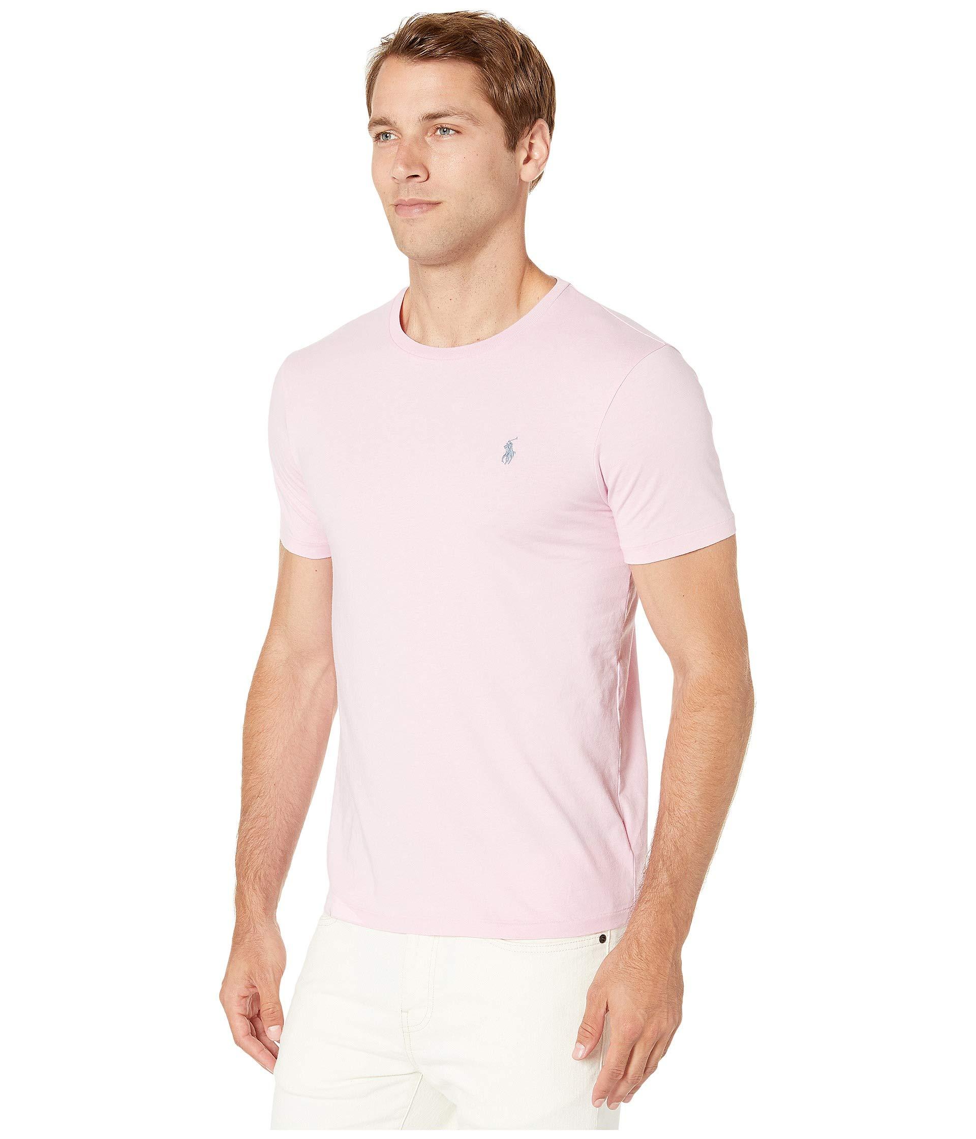 polo crew neck t shirt