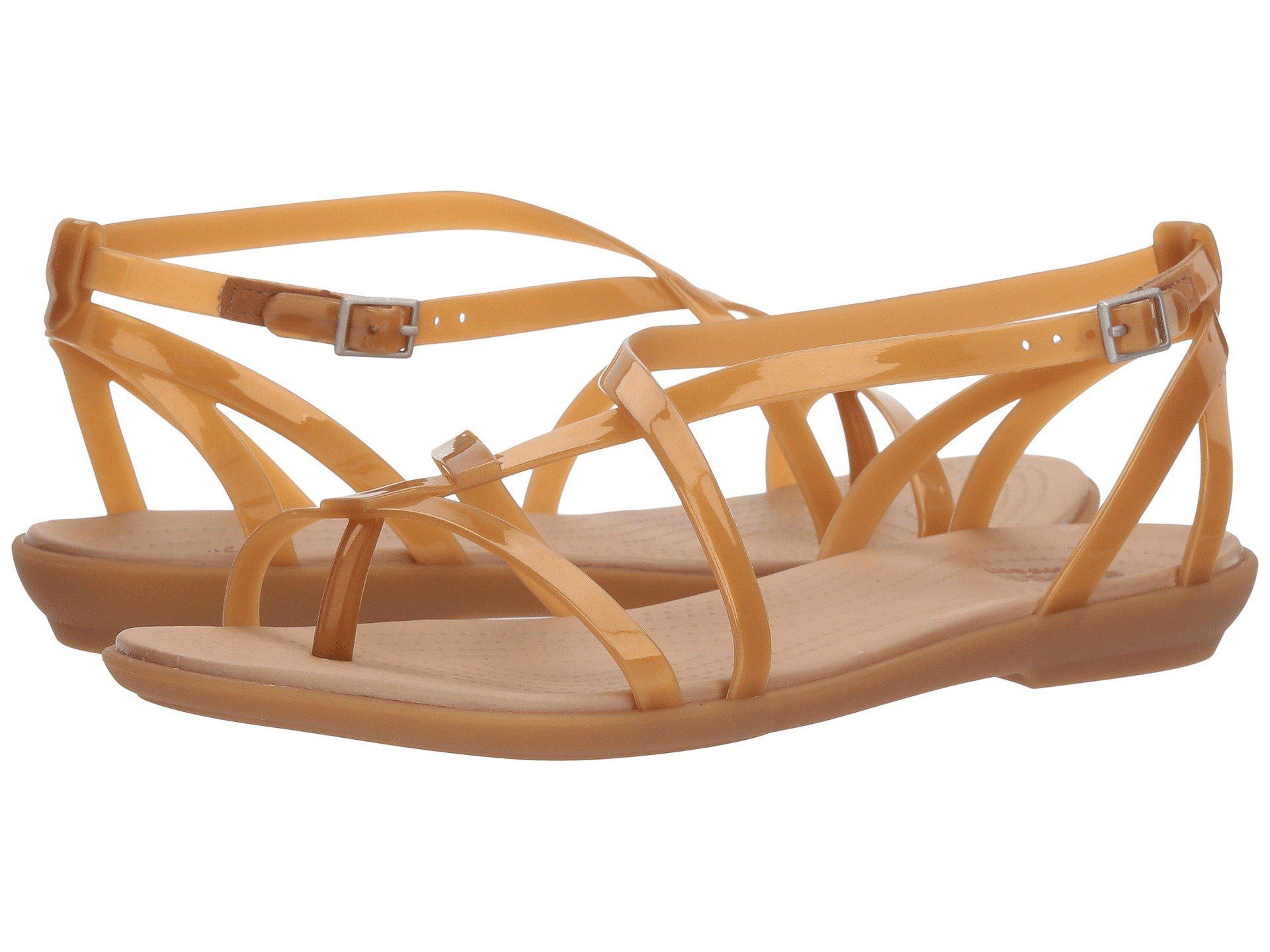 Crocs women's shop isabella gladiator sandal
