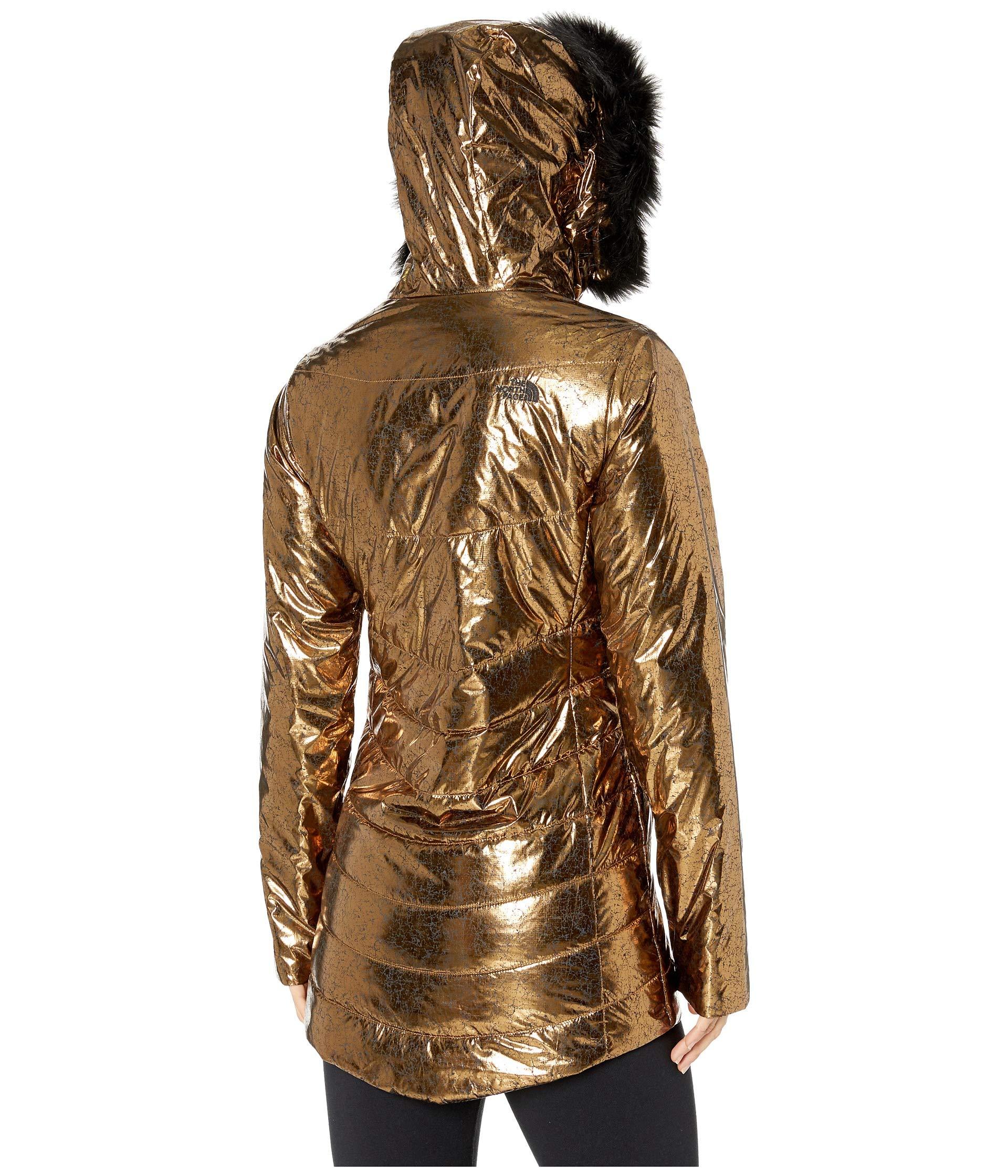 north face copper coat