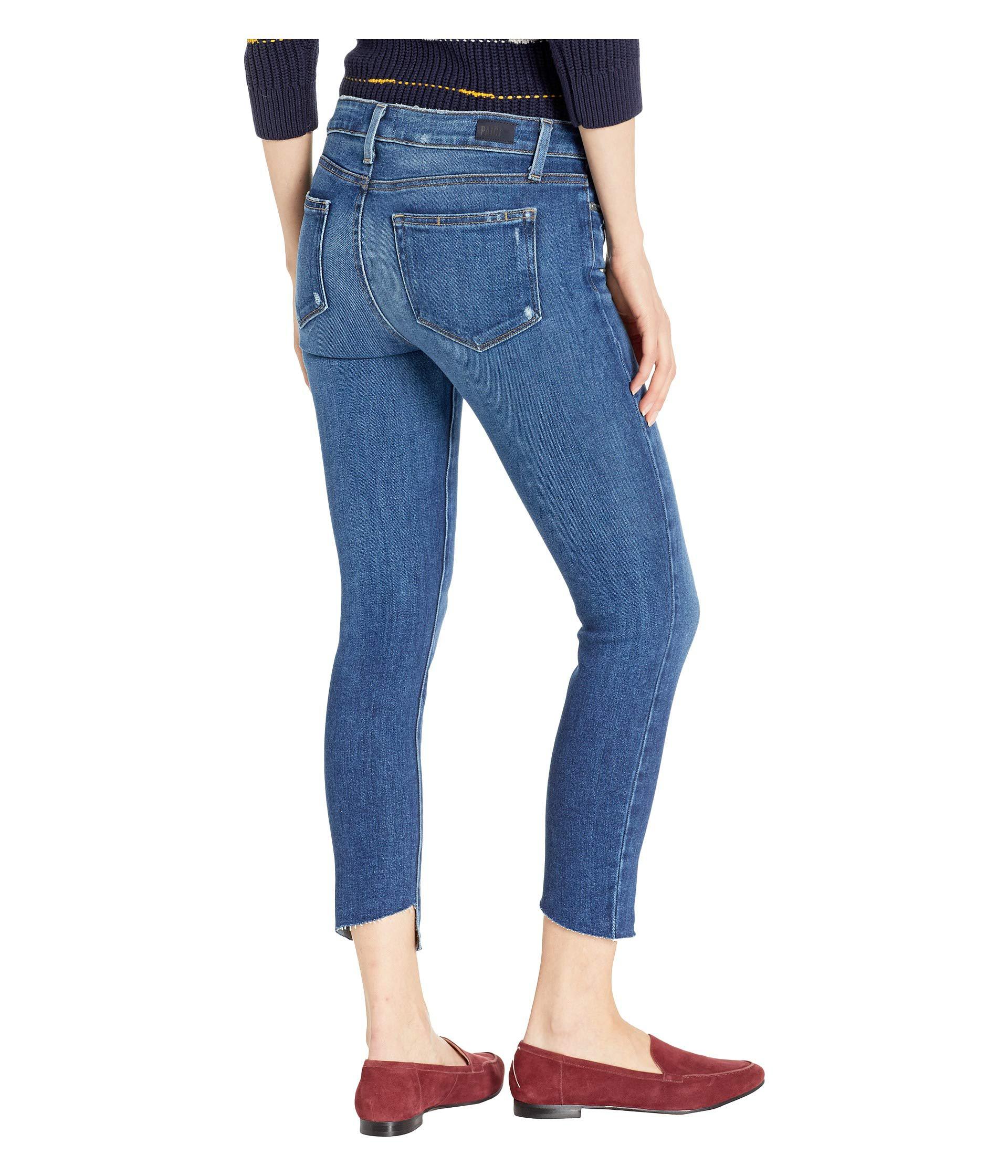 paige verdugo ankle raw hem