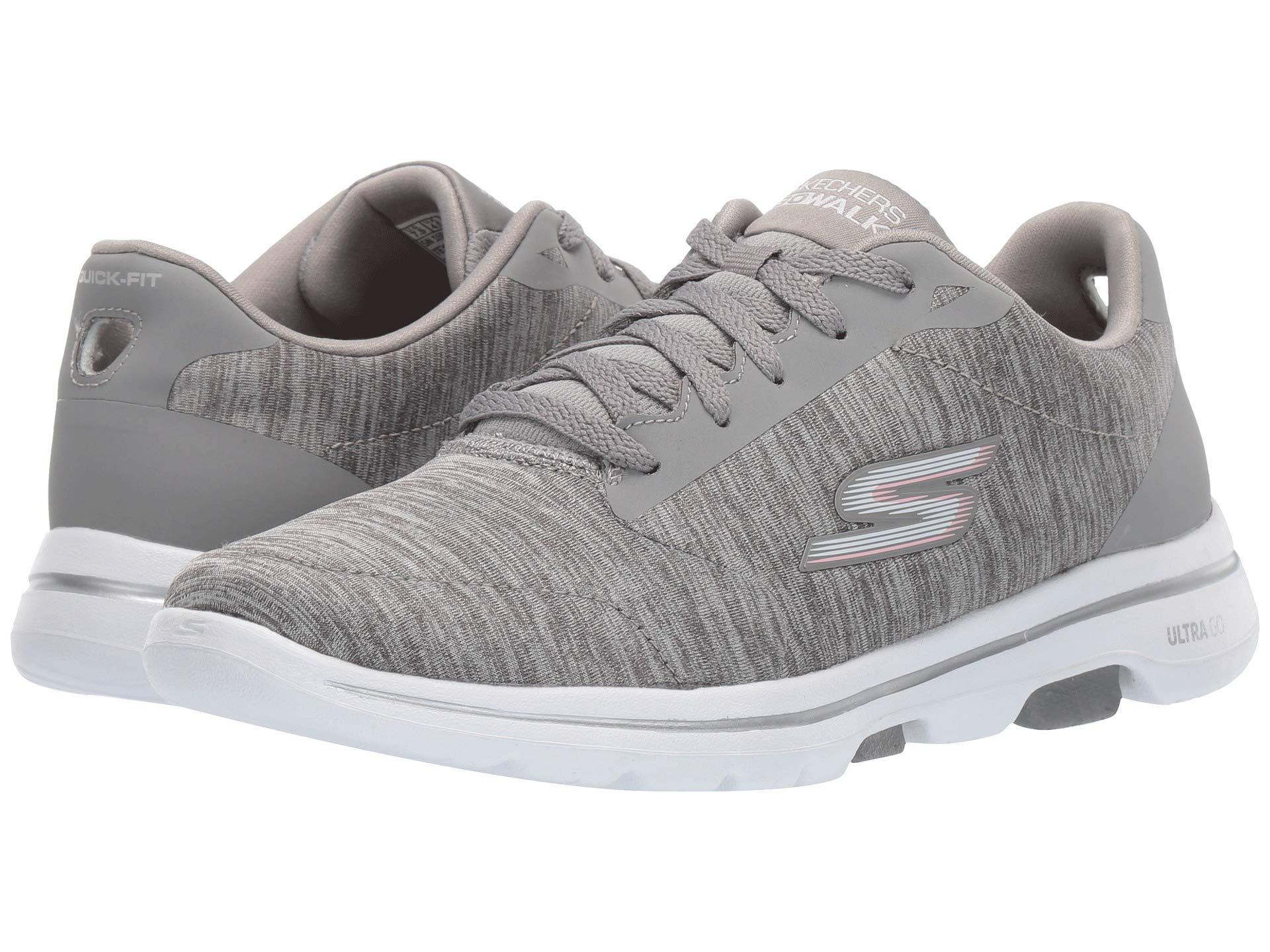 grey skechers go walk