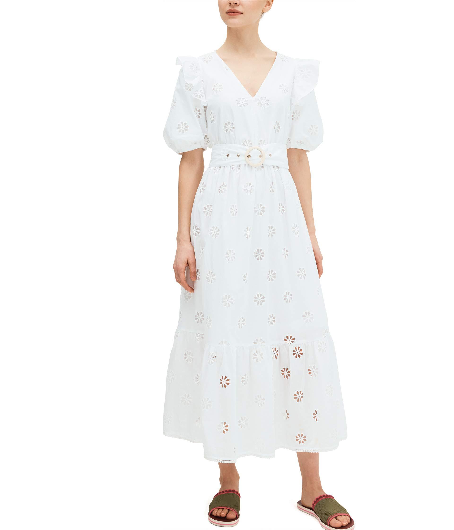 kate spade clover eyelet dress
