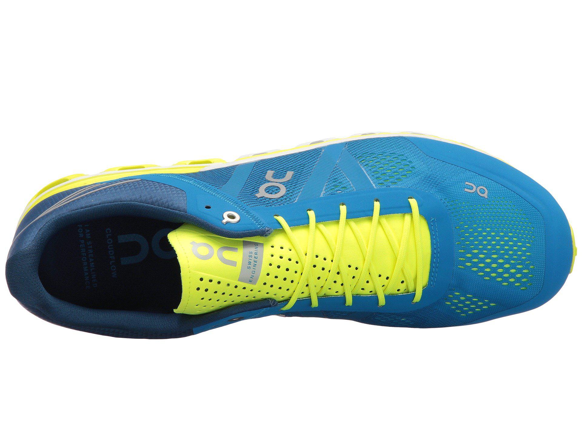 On Cloudflow (lake/fern) Men's Shoes in 