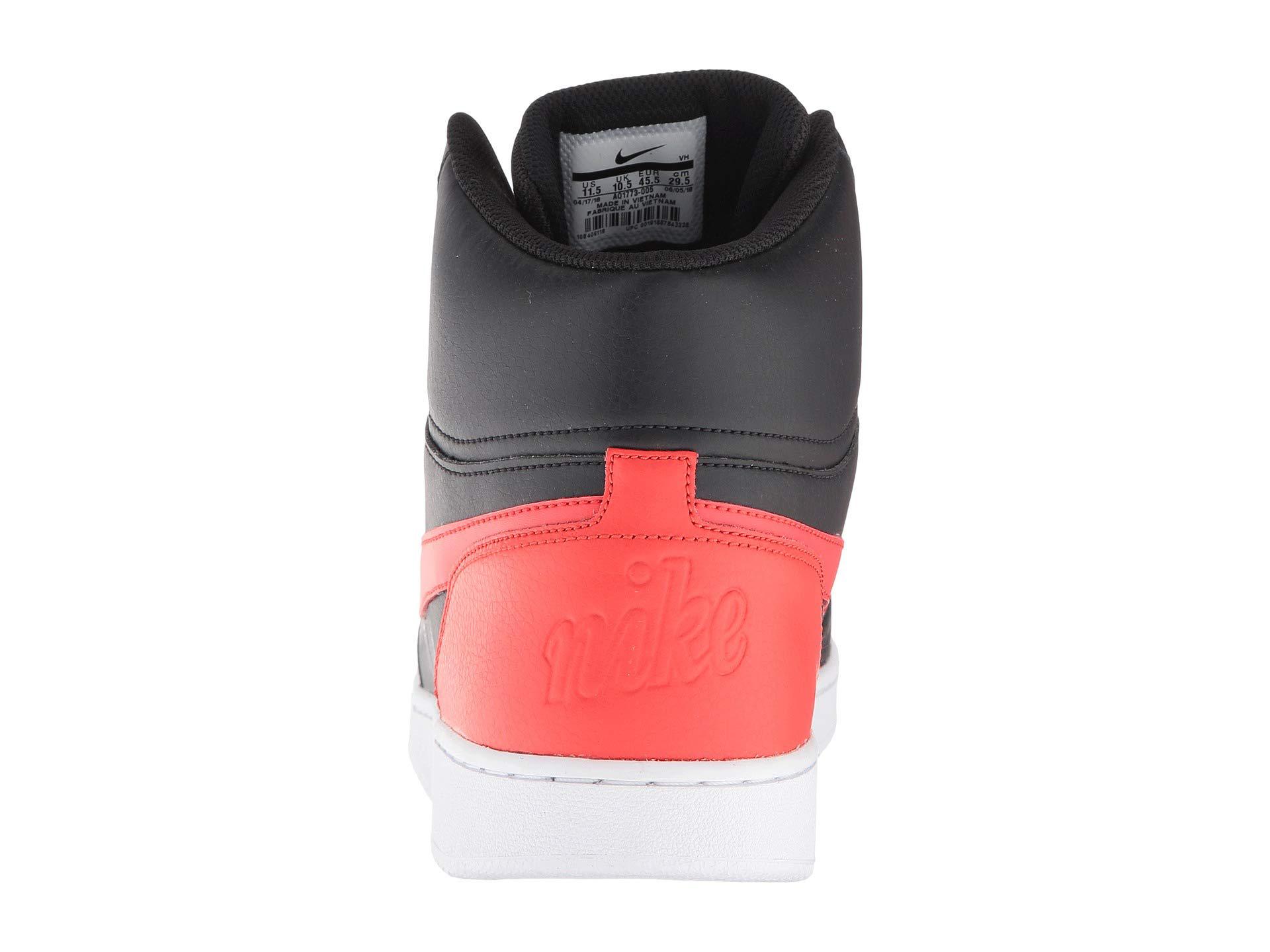 Nike Ebernon Mid (black/habanero Red/white) Men's Classic Shoes for Men |  Lyst