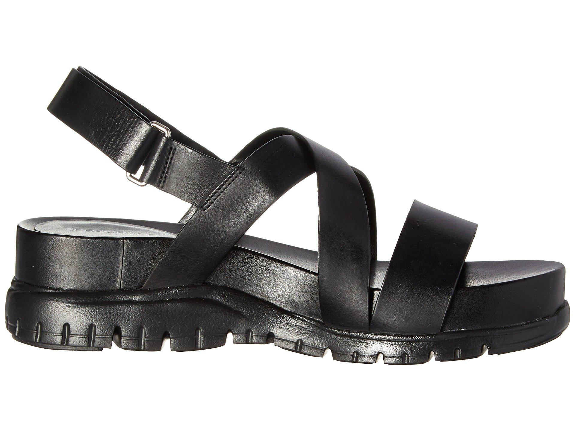 zerogrand crisscross sandal