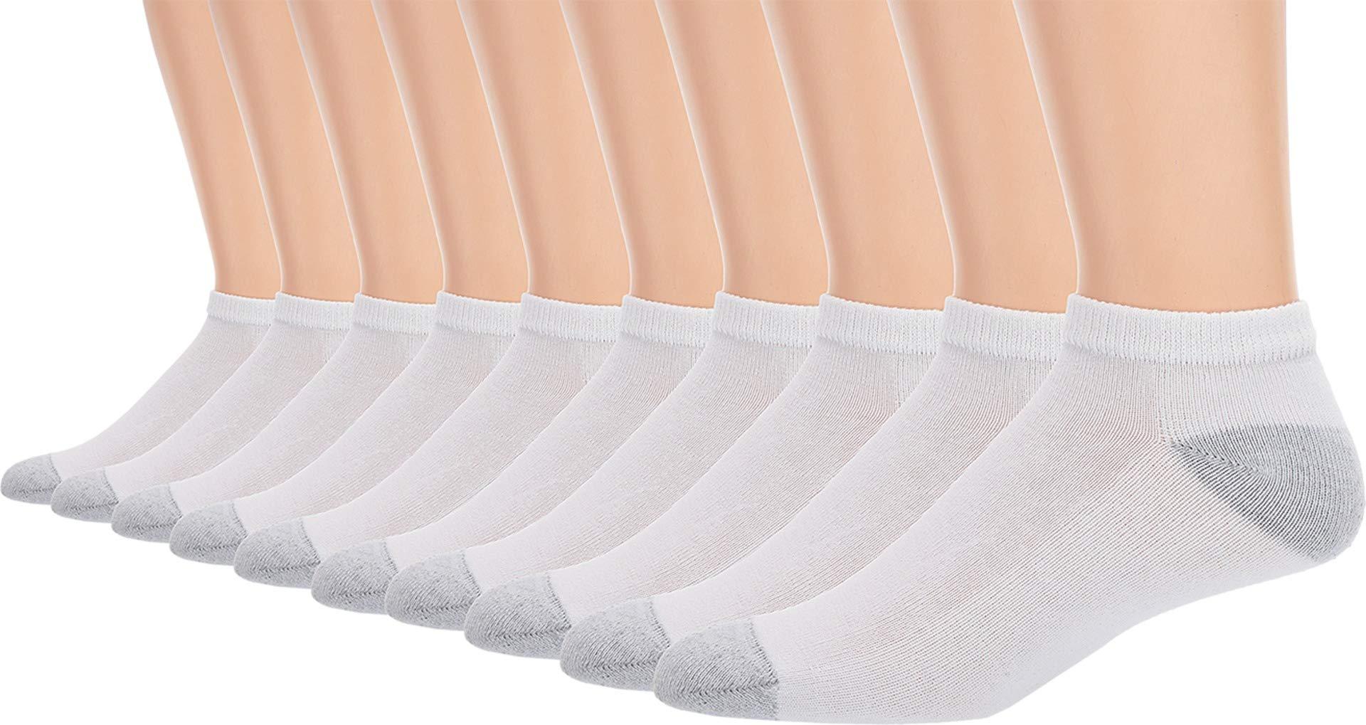 Hanes Cotton Platinum 10pack Low Cut Socks in White for Men Lyst