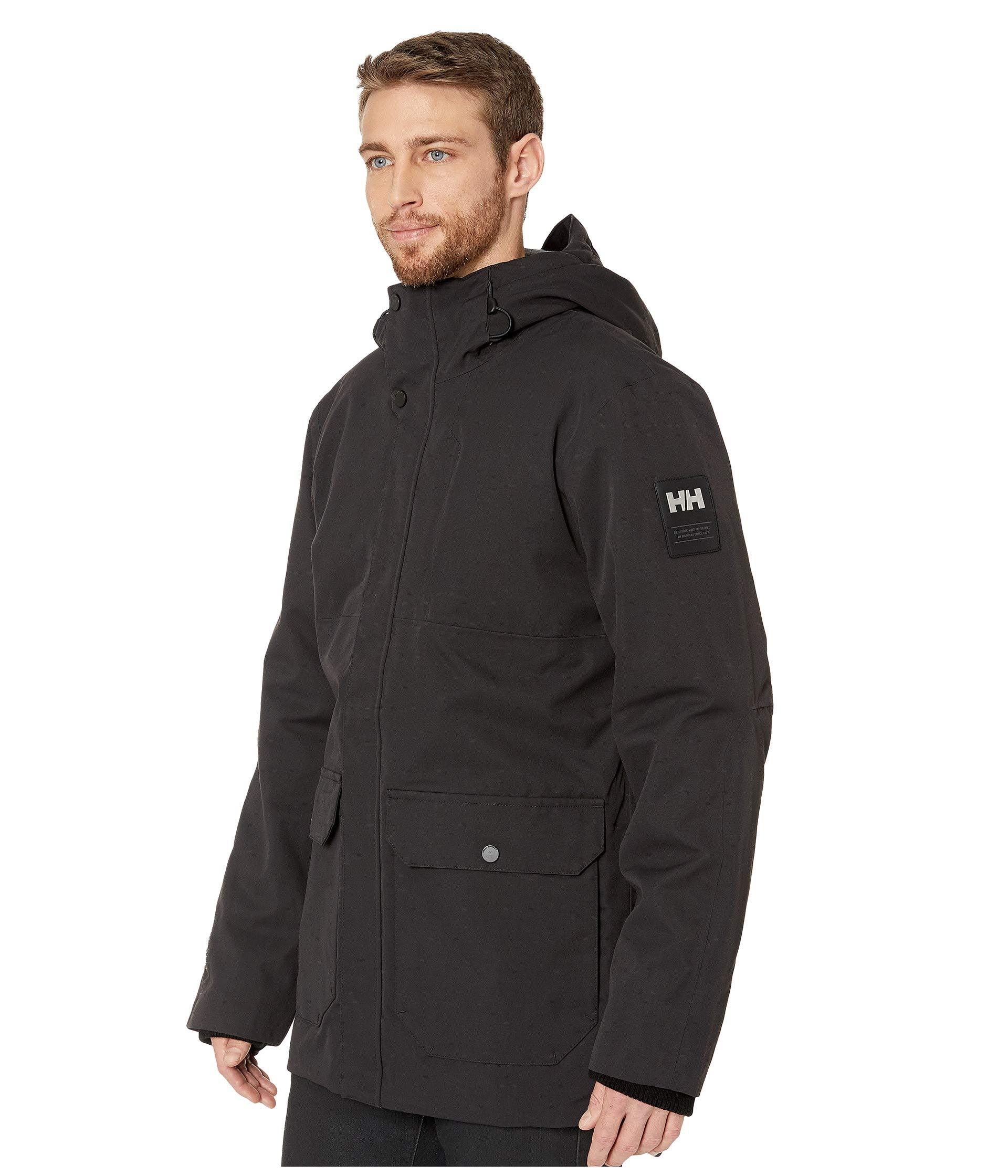 helly hansen men's urban long insulated jacket