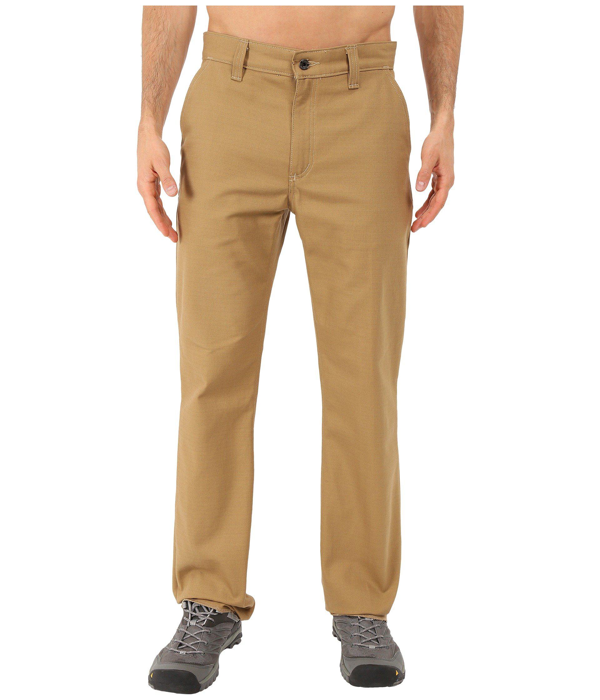 Filson Cotton Fenimore Twill Pants (warm Khaki) Men's Casual Pants in ...