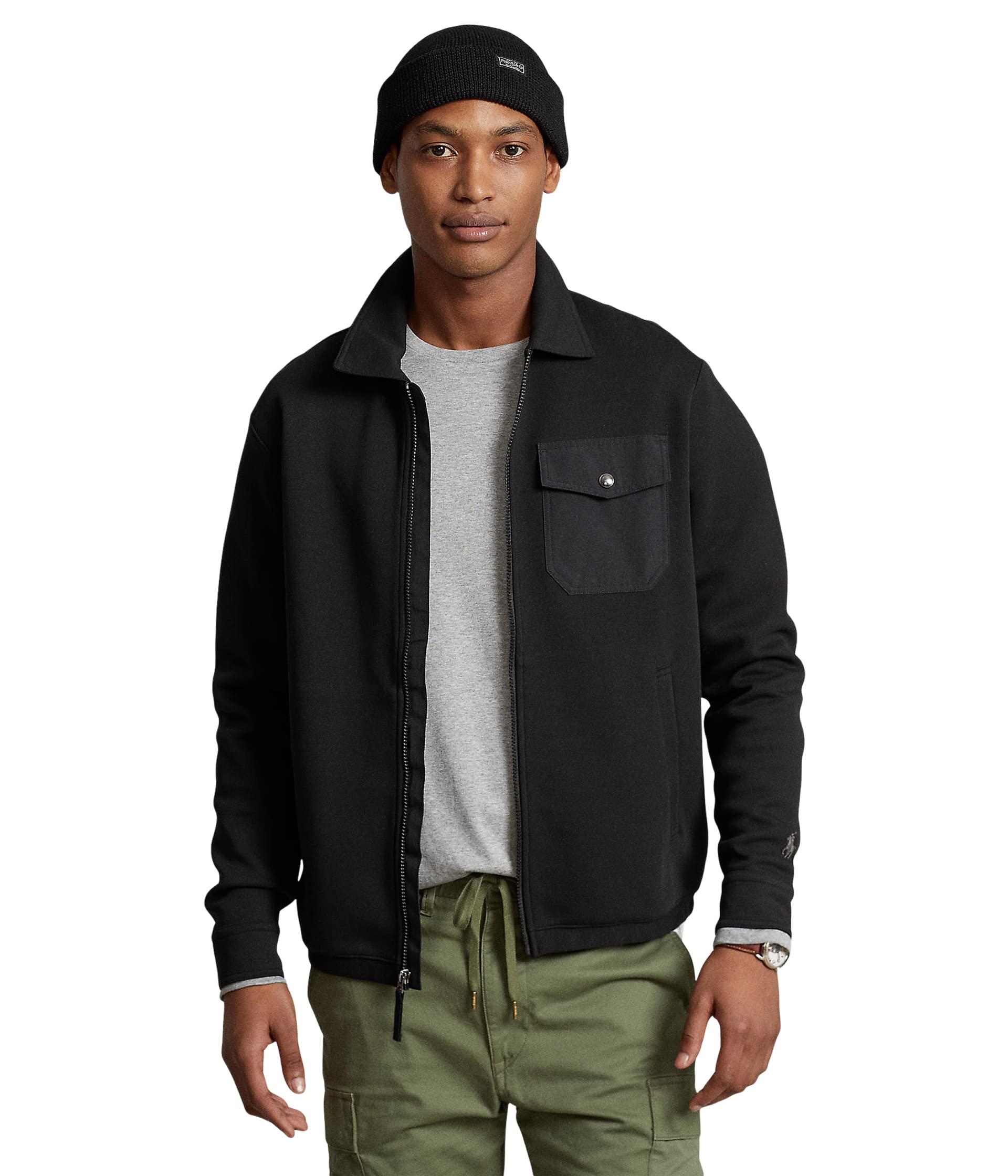 Polo Ralph Lauren Hybrid Jacket in Black for Men | Lyst