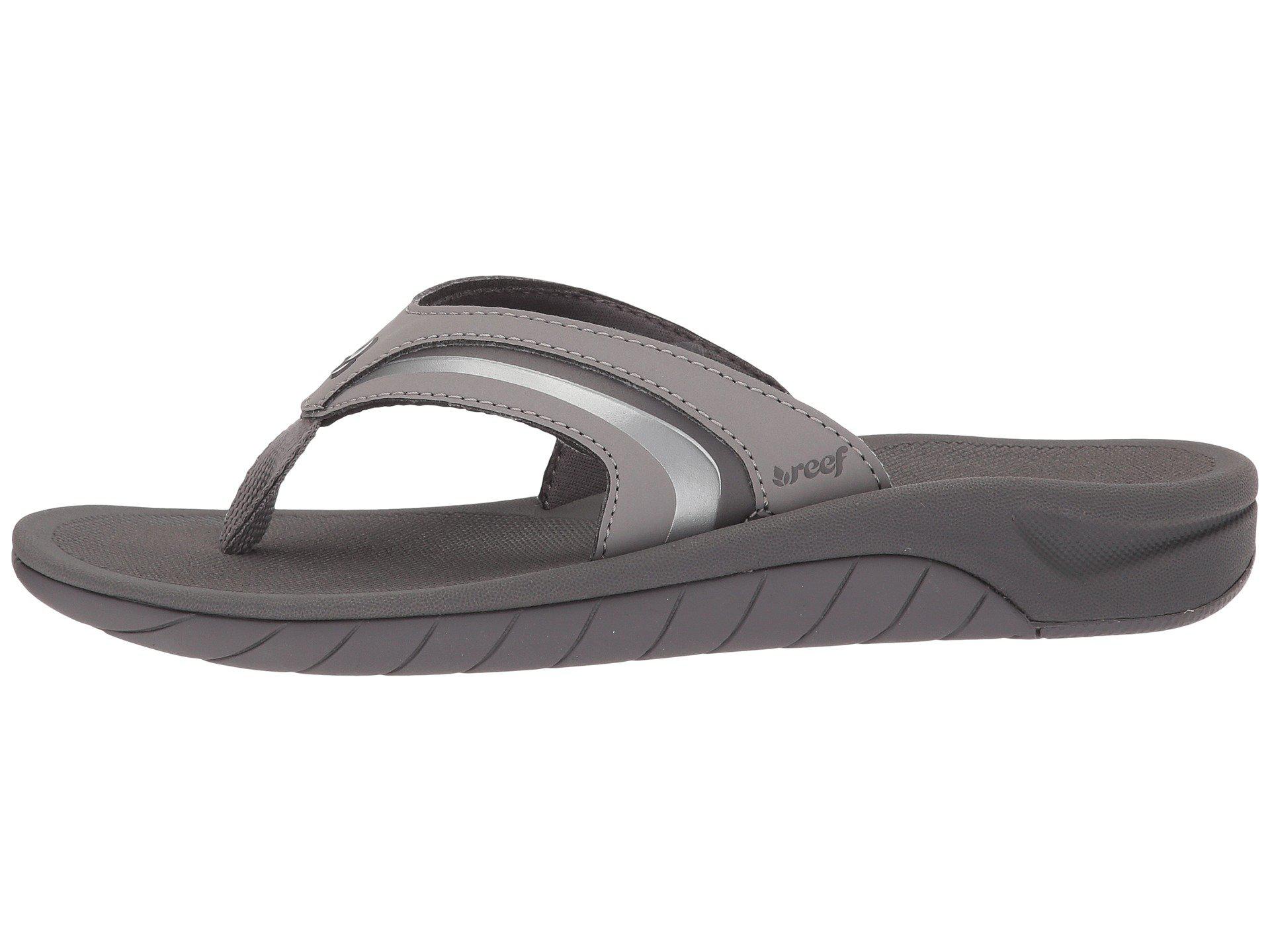 Reef Slap 3 (black/black/aqua) Women's Sandals in Gray - Lyst