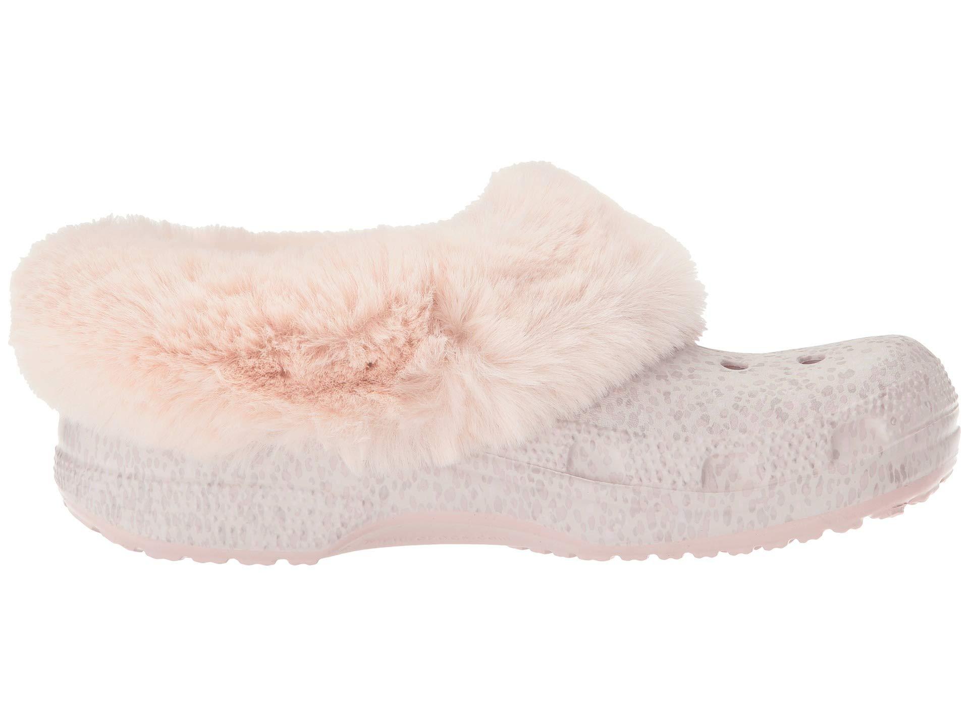 crocs classic mammoth luxe radiant clog