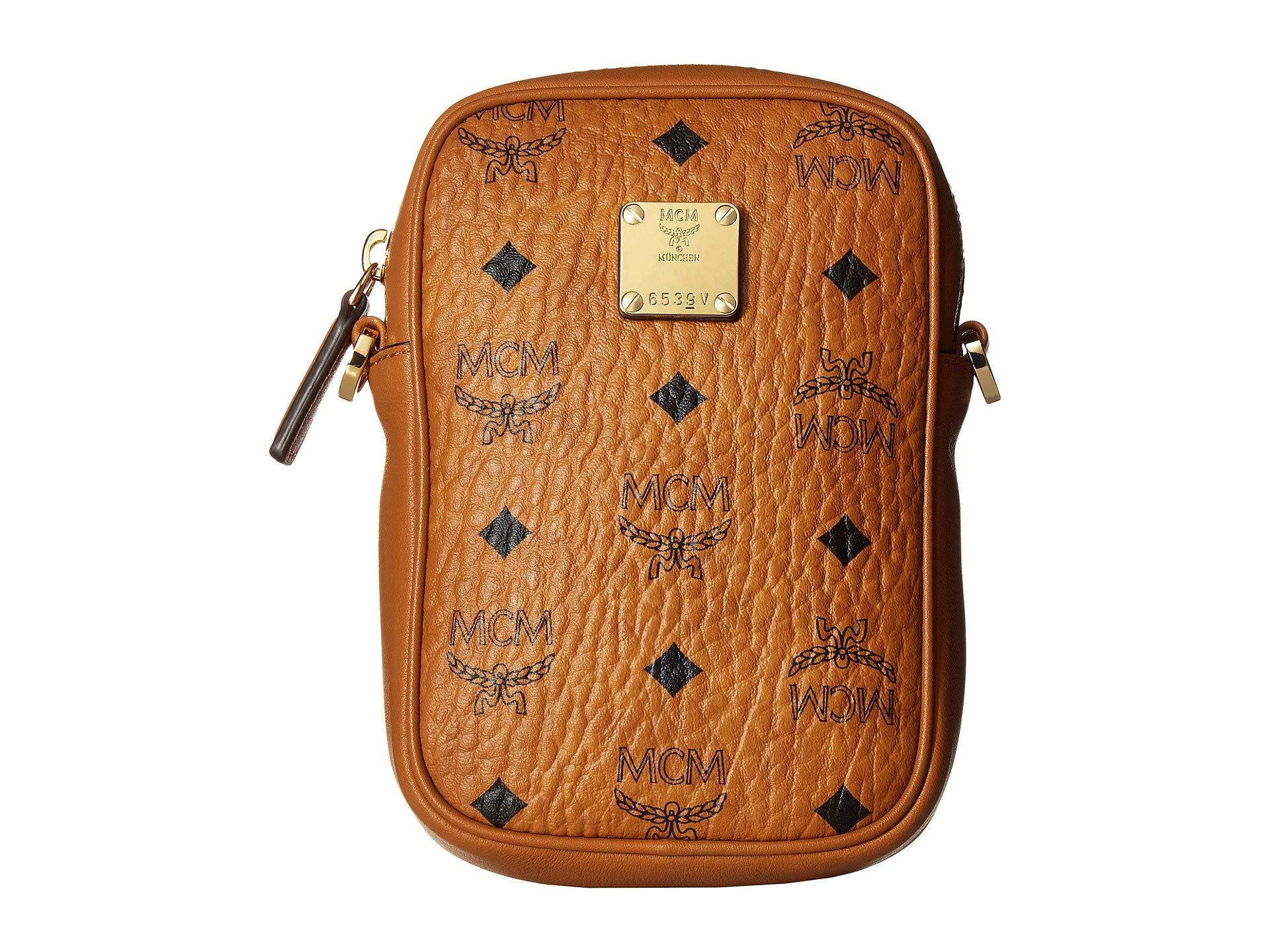 mcm tan purse