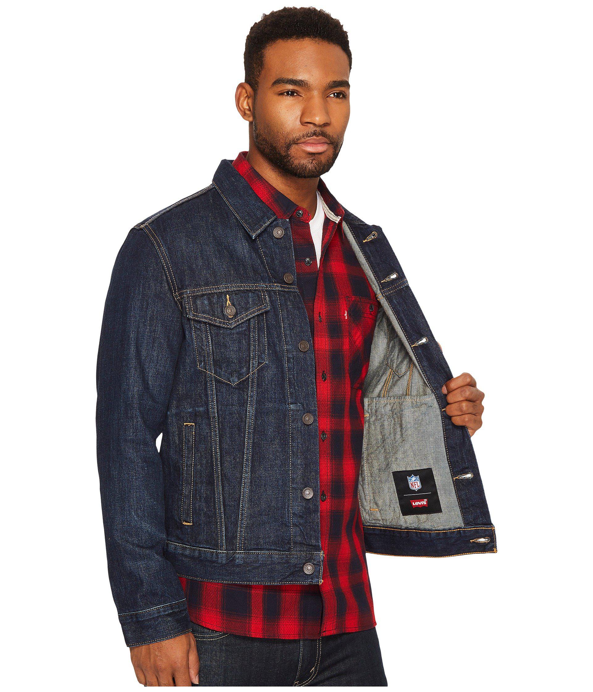 levis patriots denim jacket