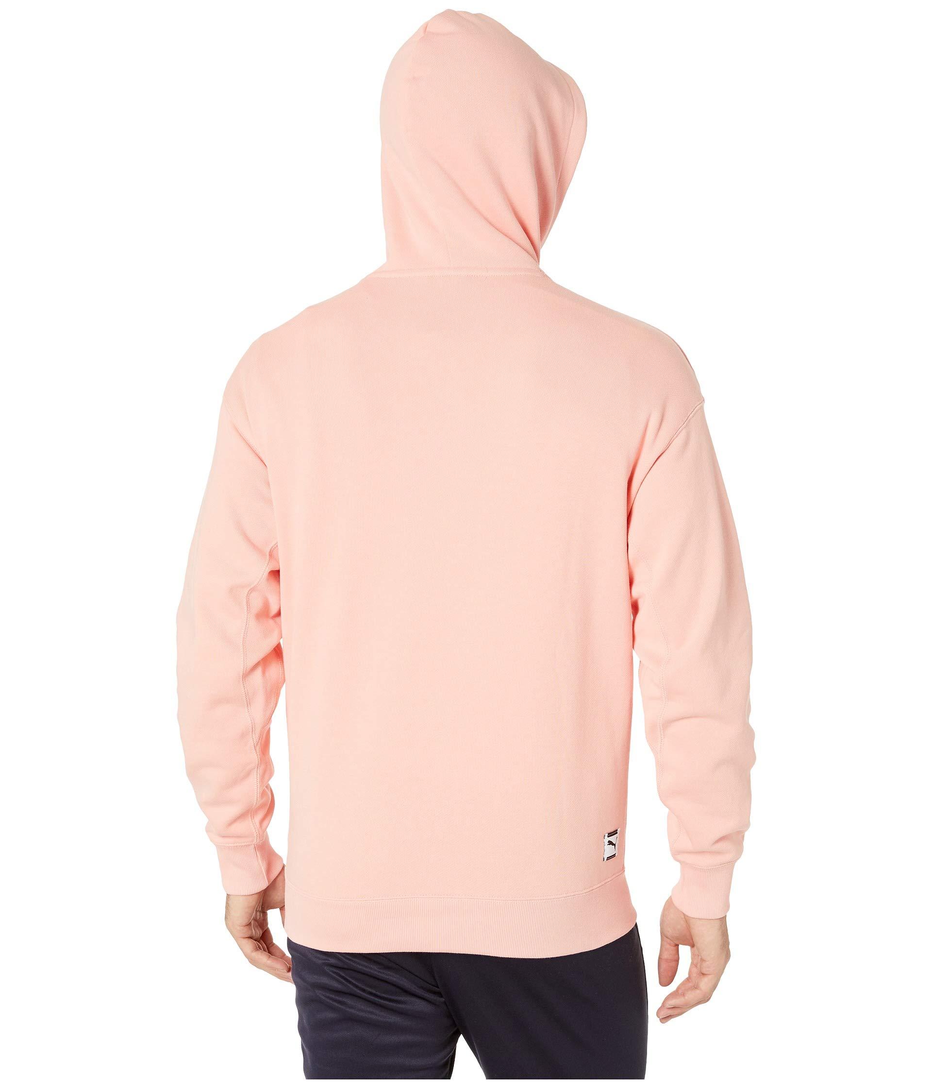 puma peach sweatshirt