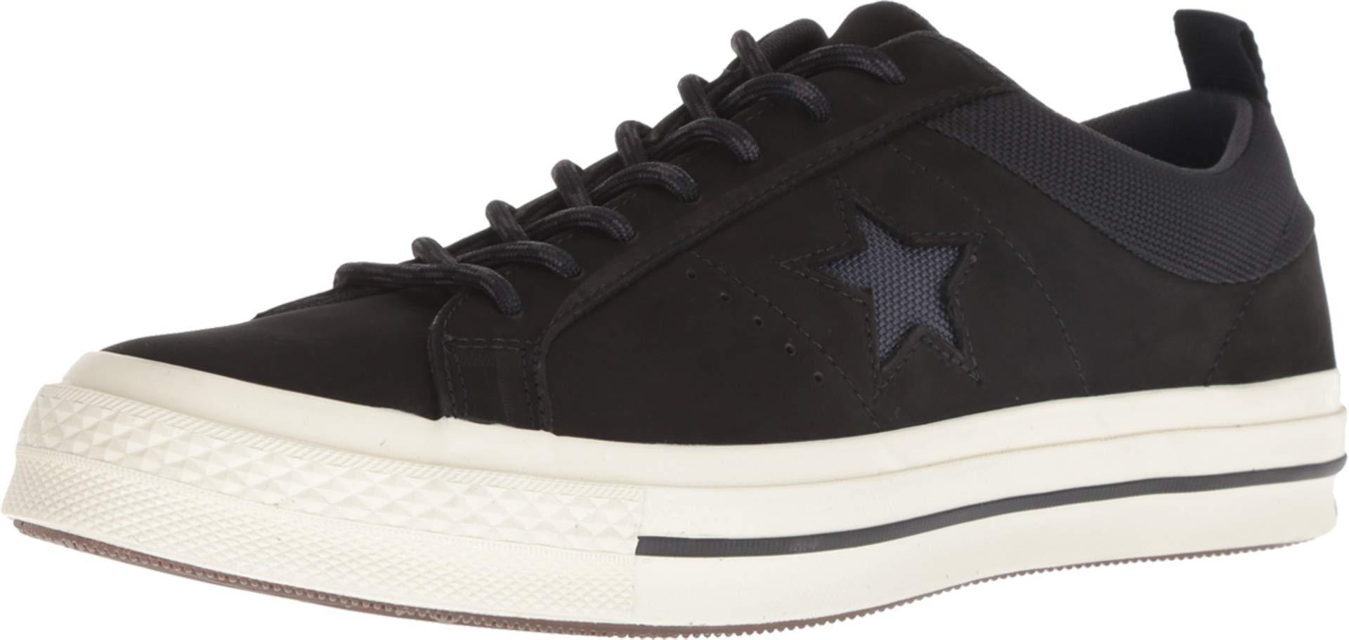 Converse Suede One Star - Ox in Black 
